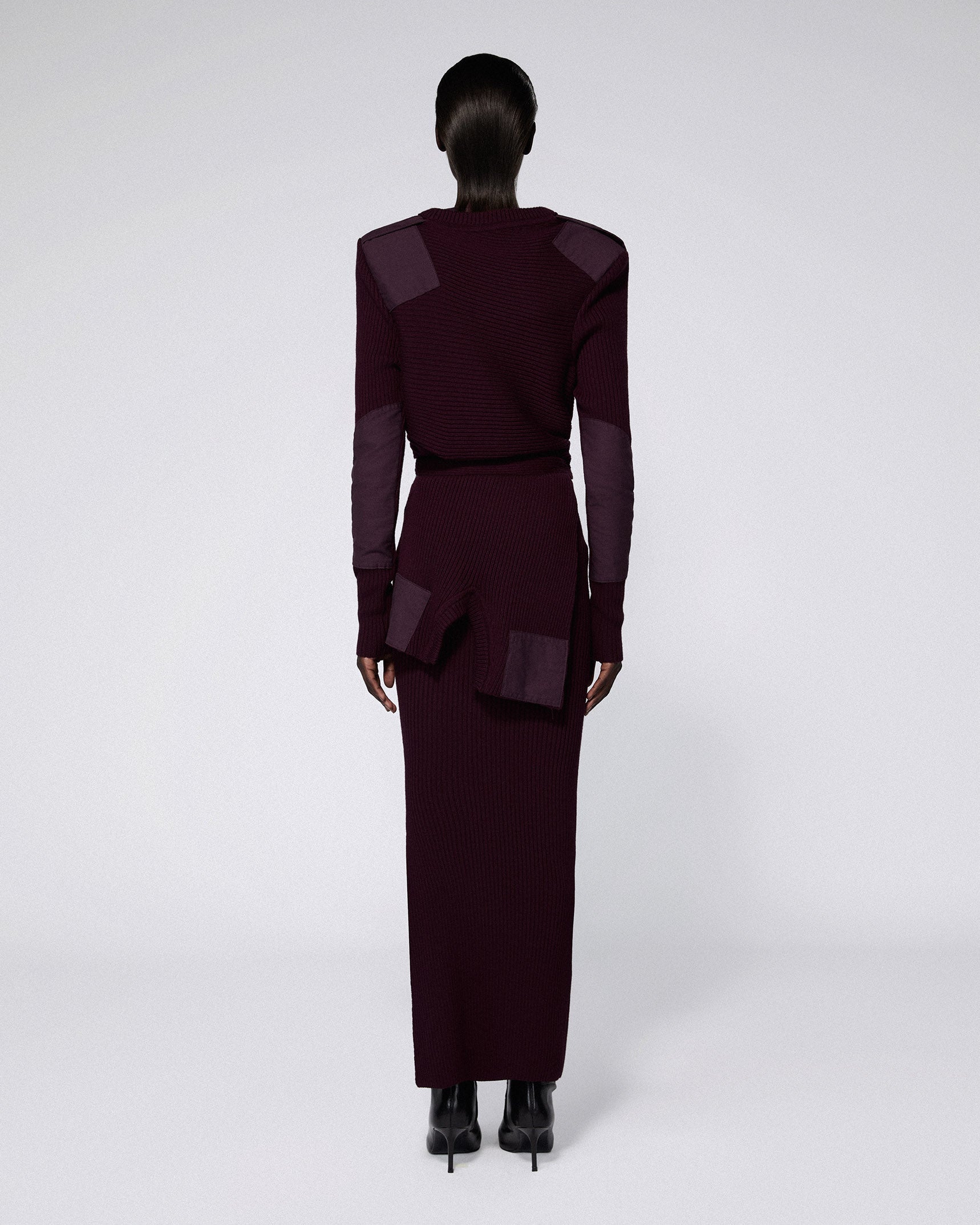 Marshal knit skirt bordeaux