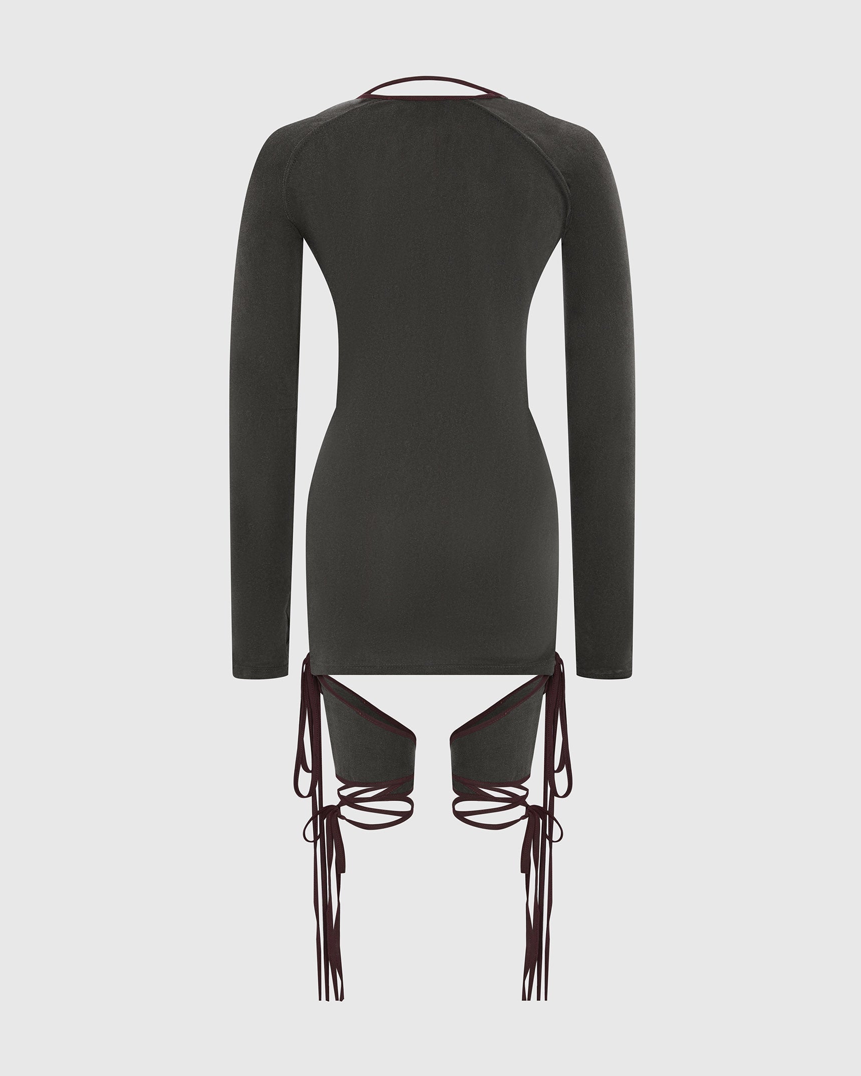 Scrt srvc - type a t-dress charcoal