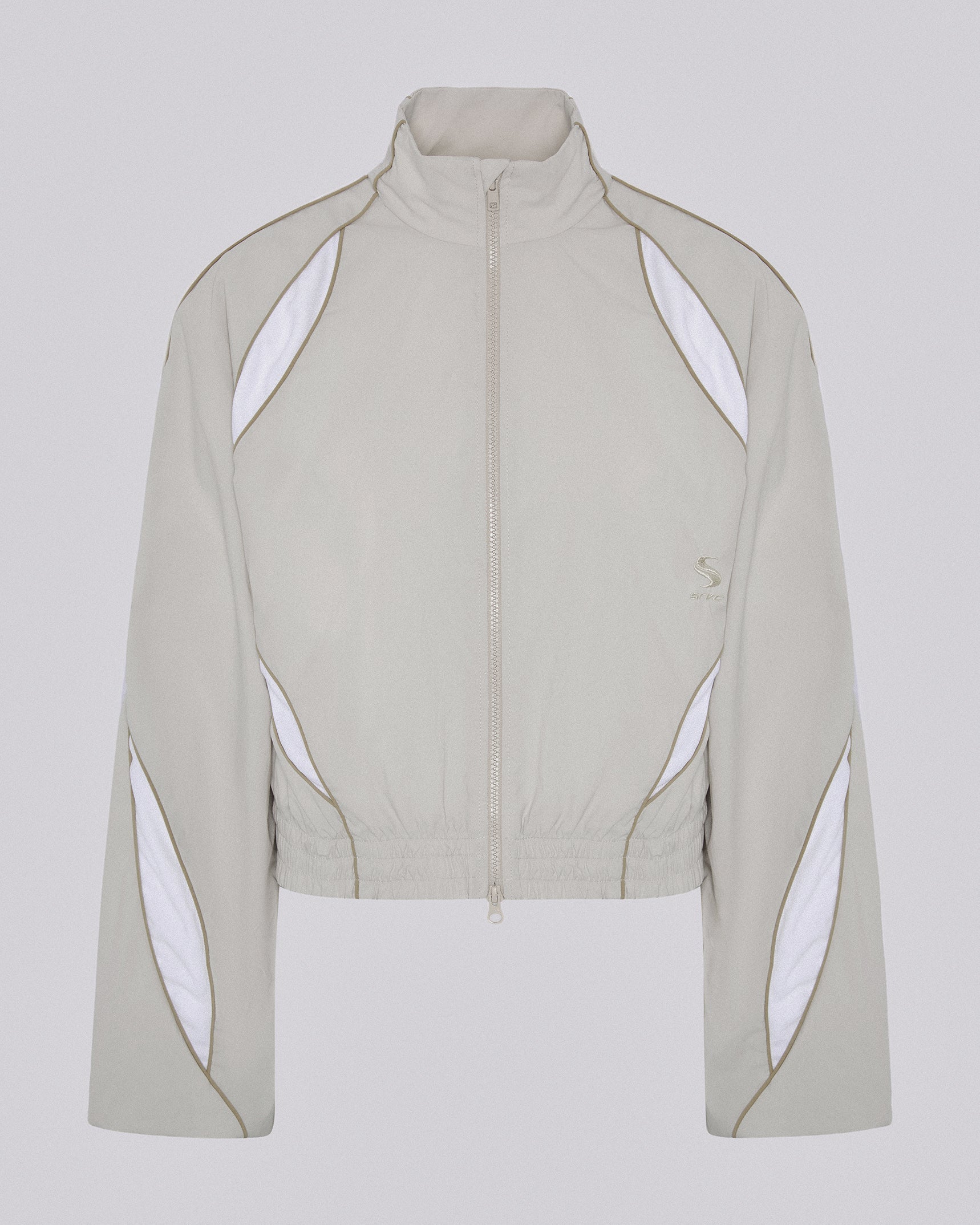 Slash track jacket stone