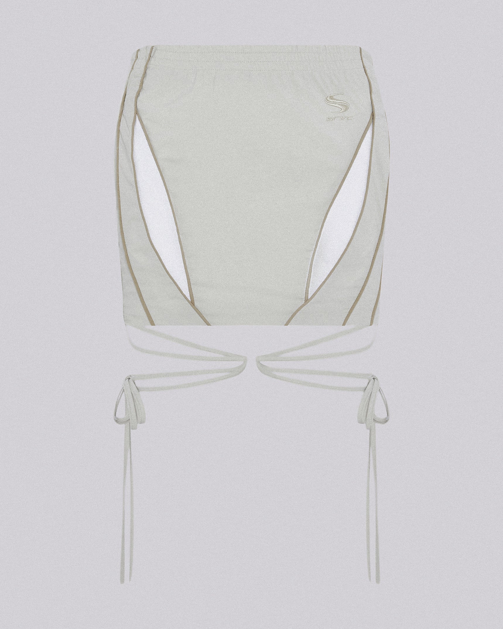 Slash track skirt stone