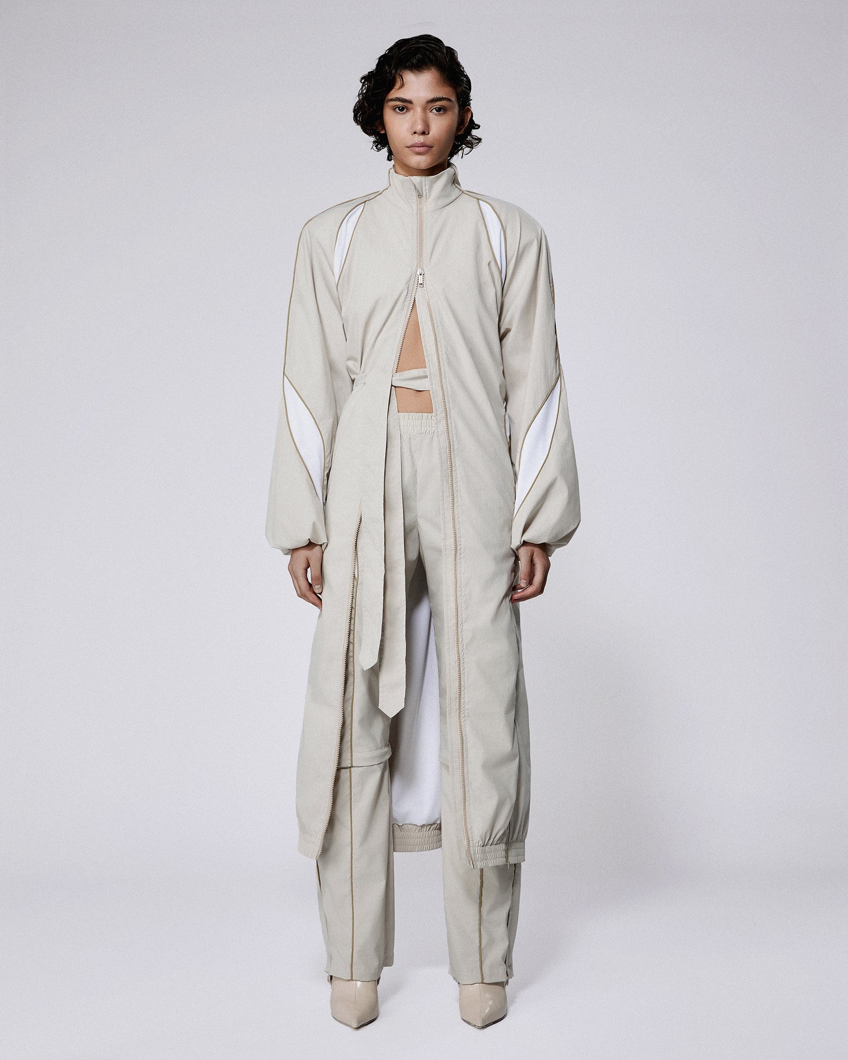 Slash track coat stone