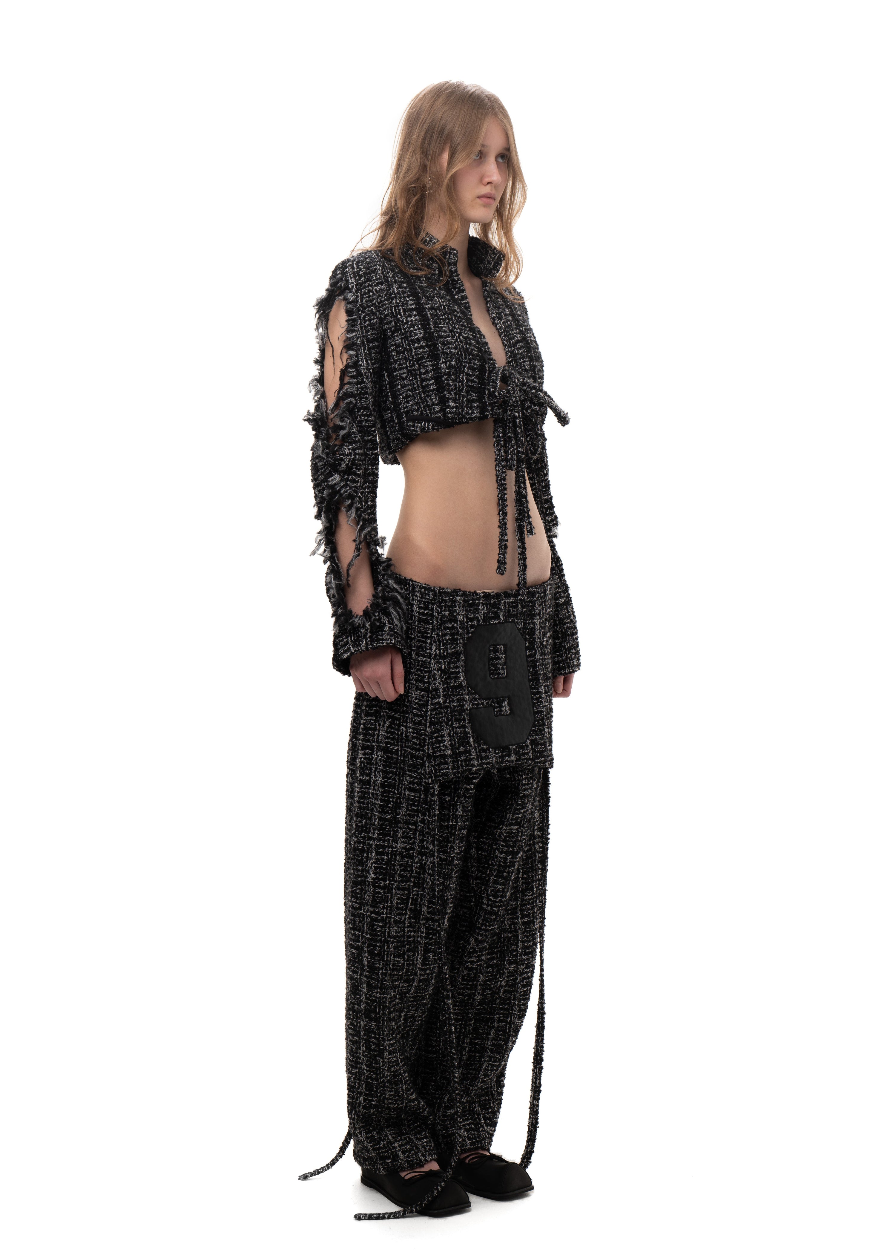 Number skirtrousers tweed