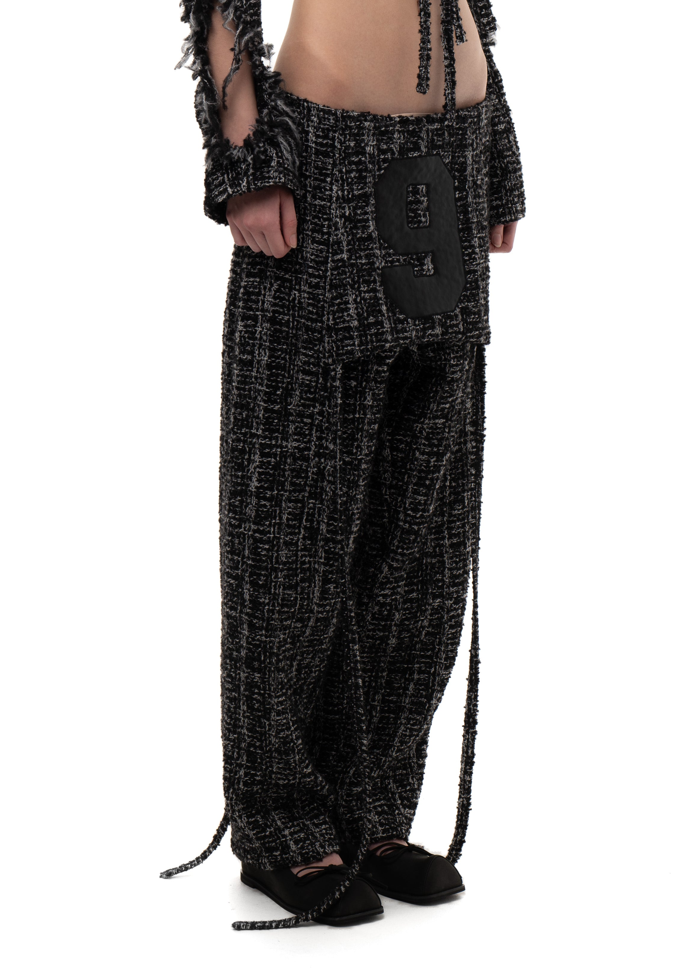 Number skirtrousers tweed