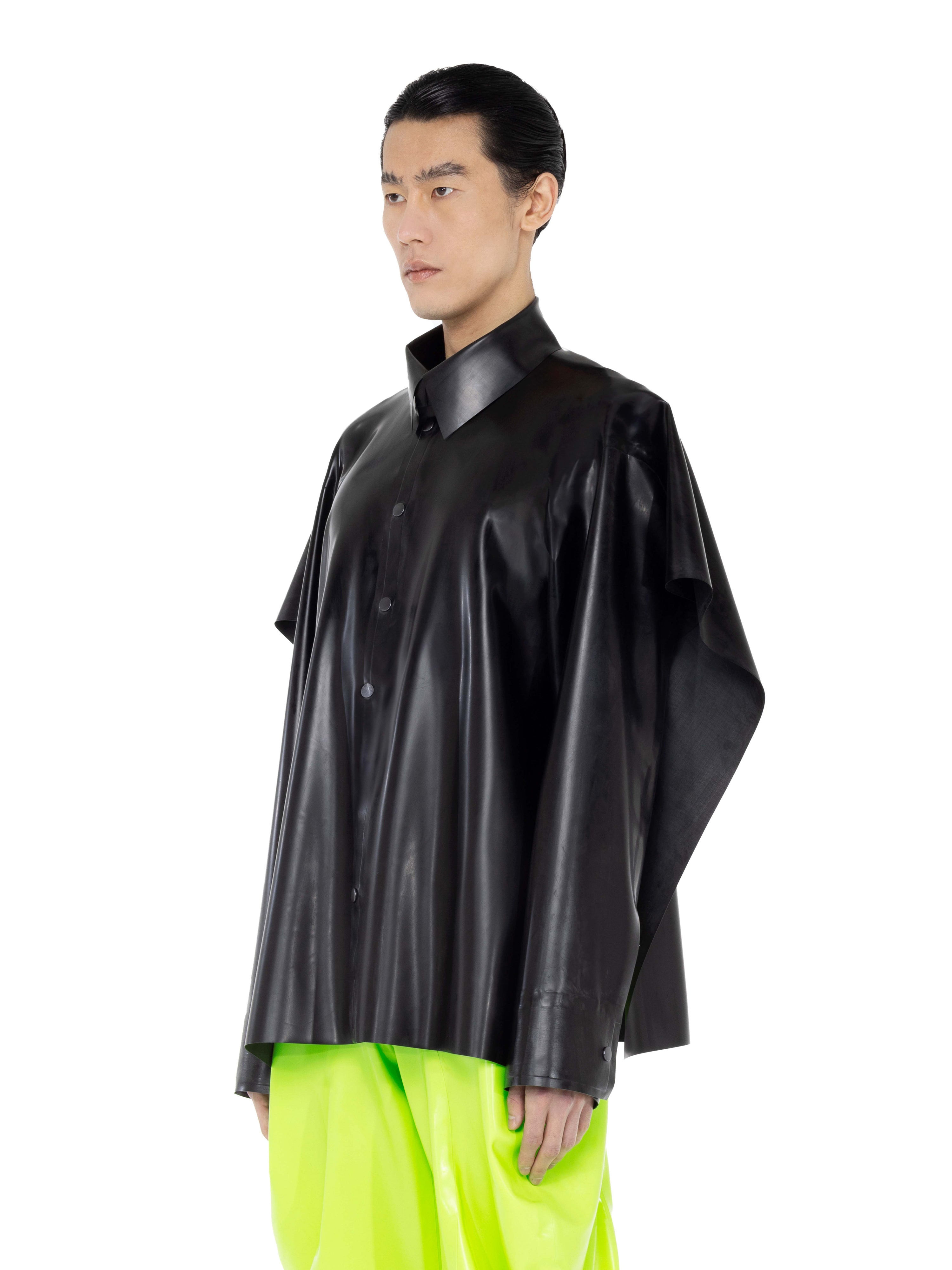 Latex drip shirt
