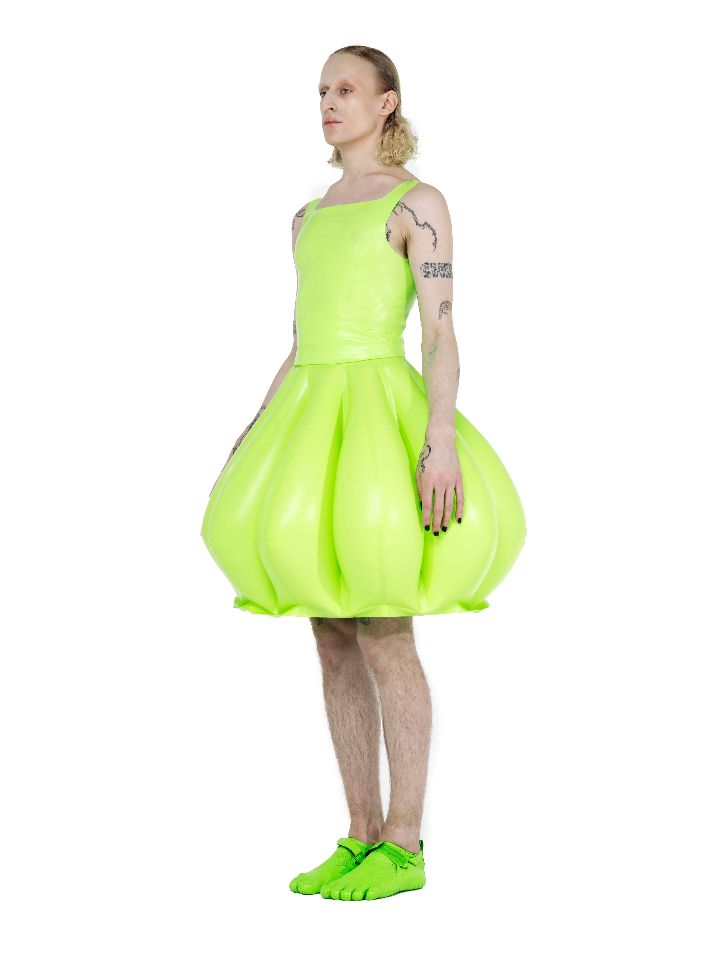 Essential latex tank - lime