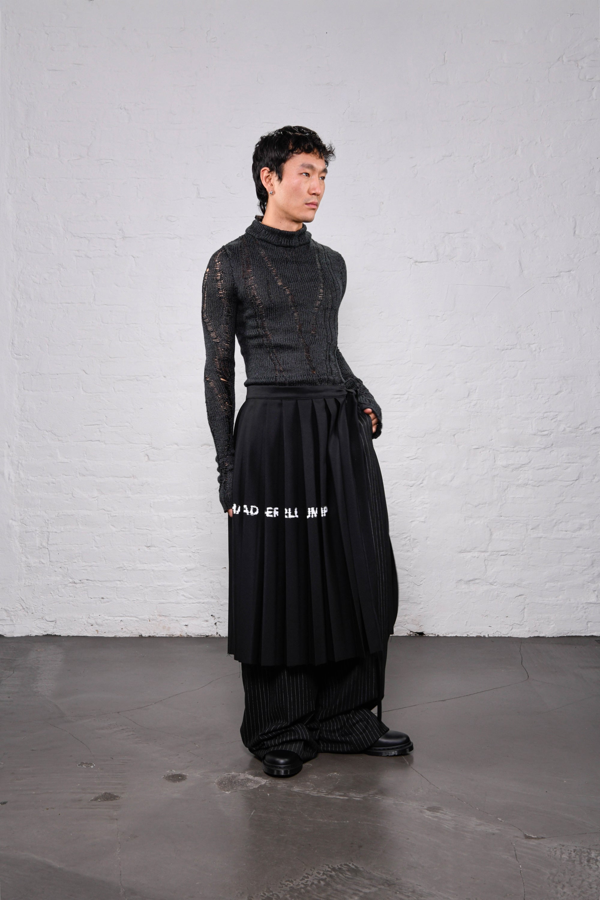 Pleated skirt