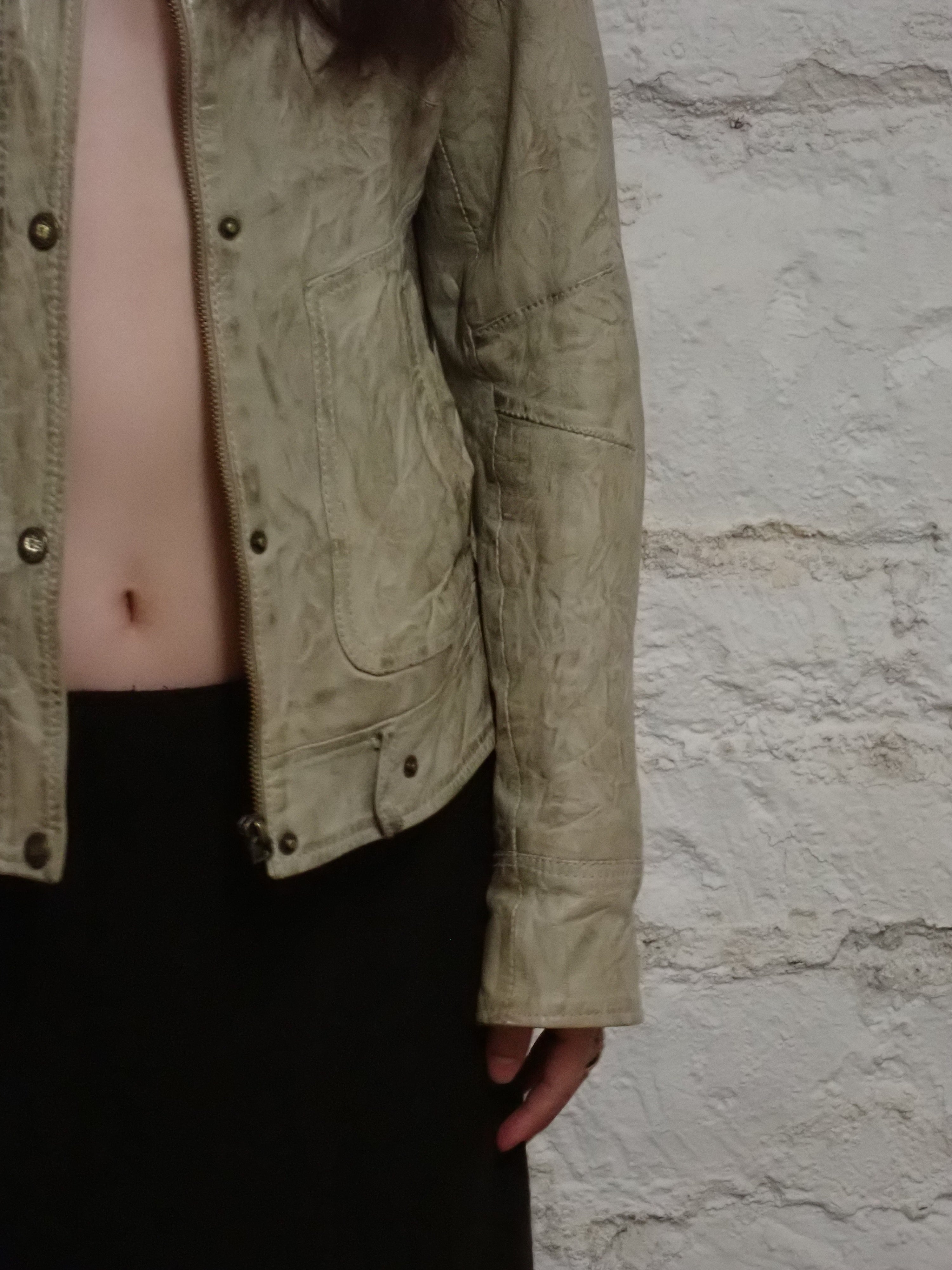 Leather jacket