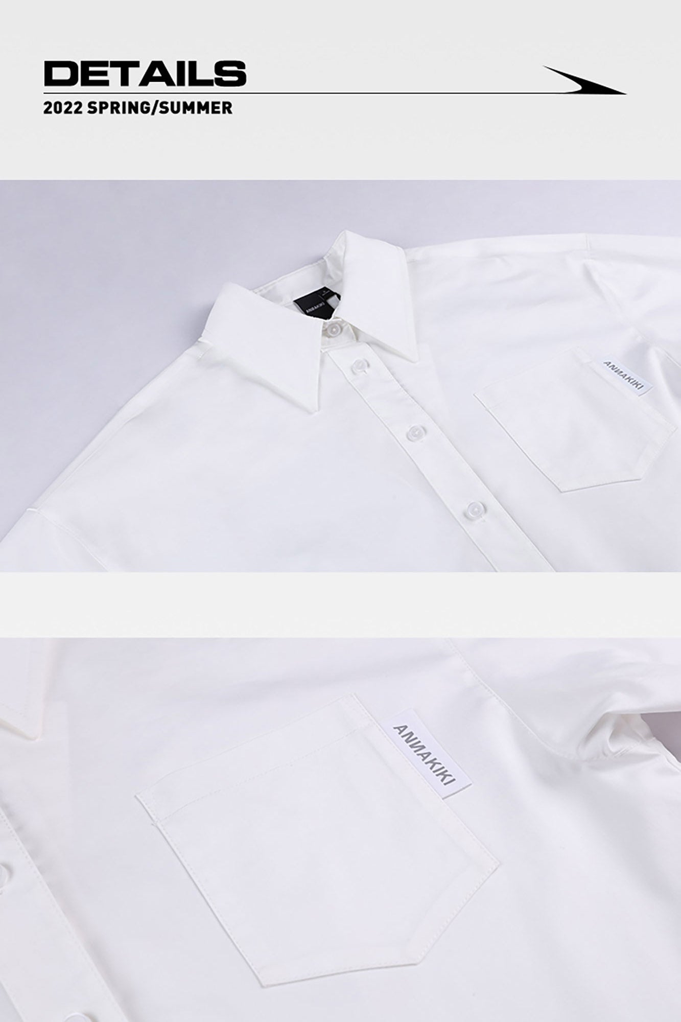 Poplin star-cutout long shirt