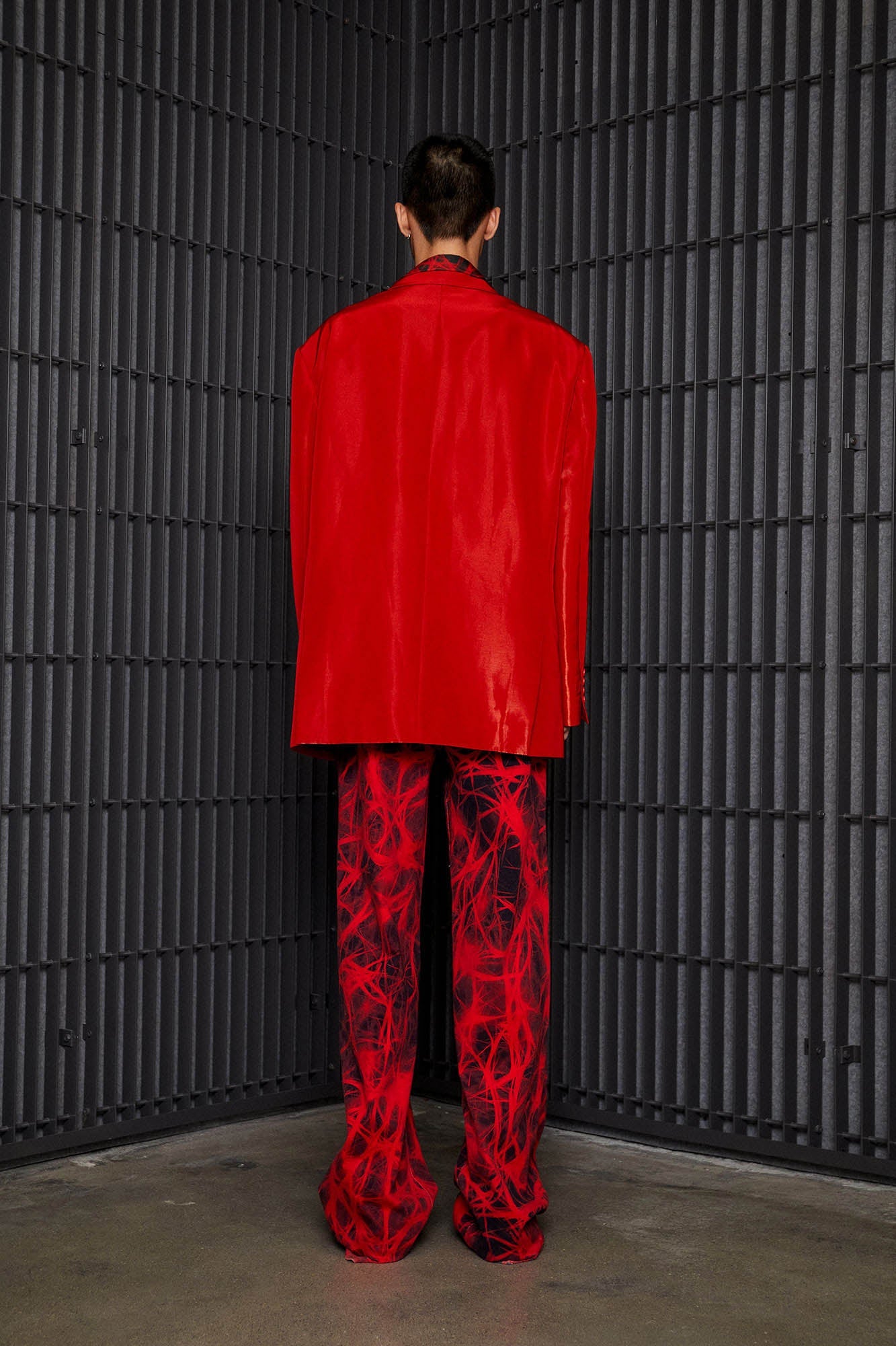 Two-in-one triacetate blazer