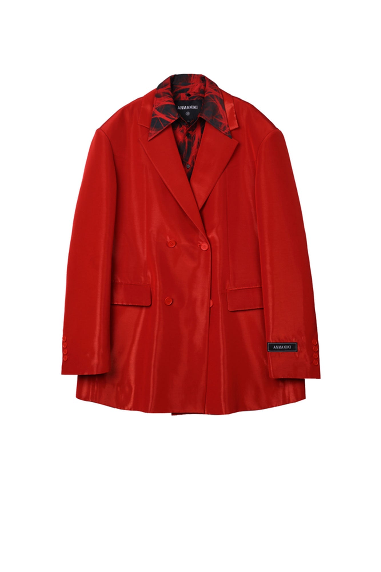 Two-in-one triacetate blazer