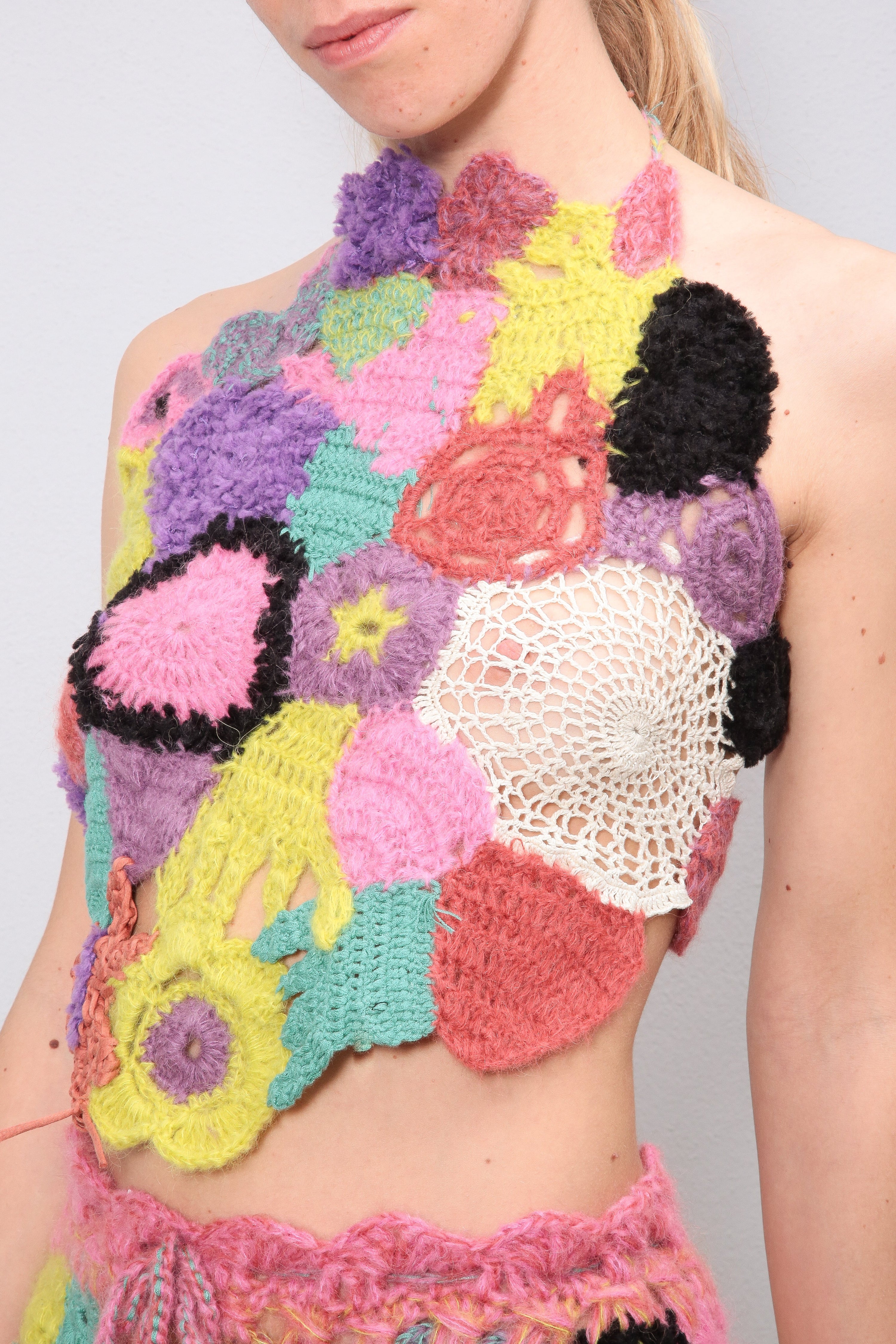 Top patch uncinetto