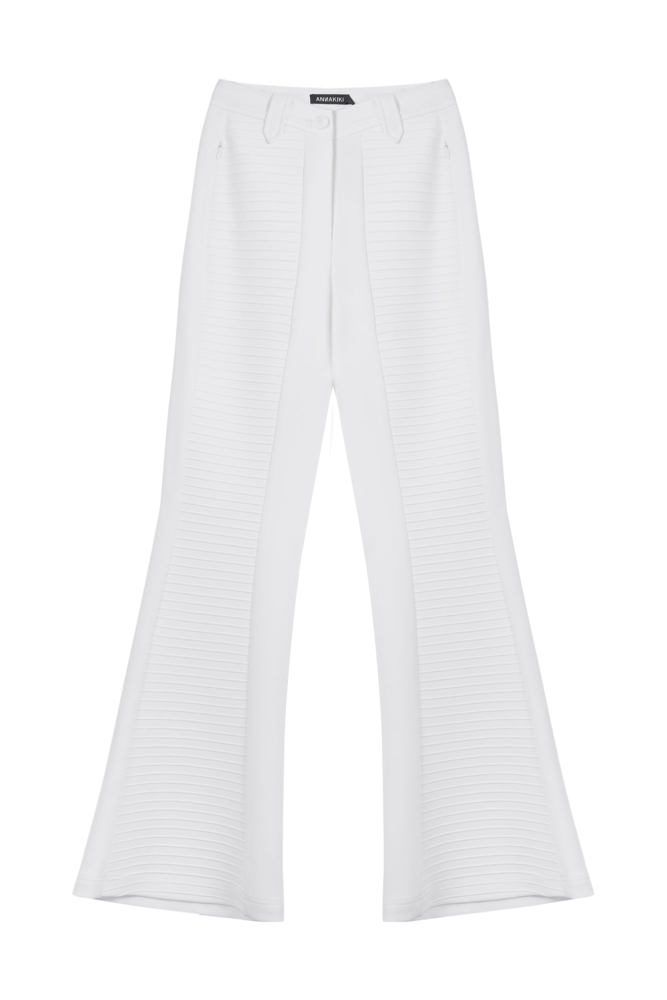 Thread stitching slim pants