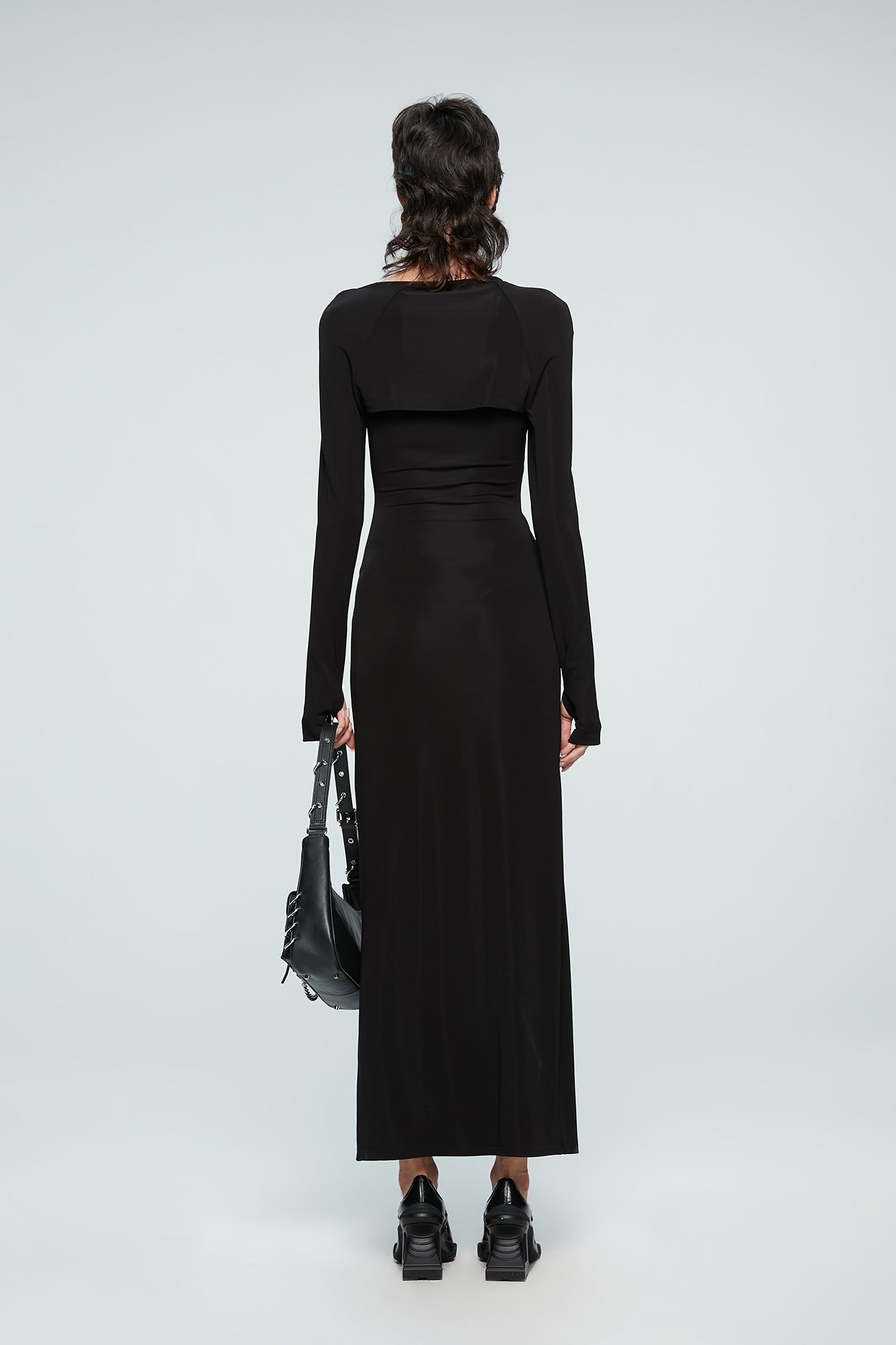 Deconstruction of four-star split dress