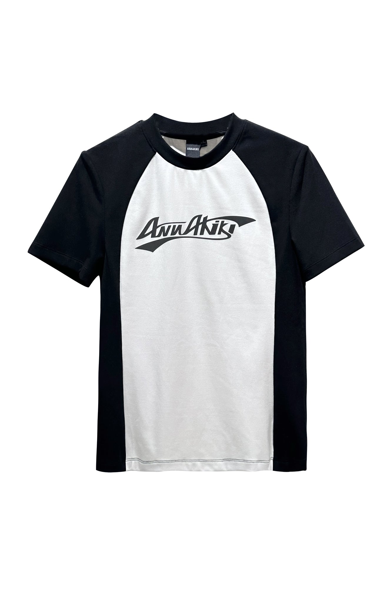 Logo patch work color t-shirt