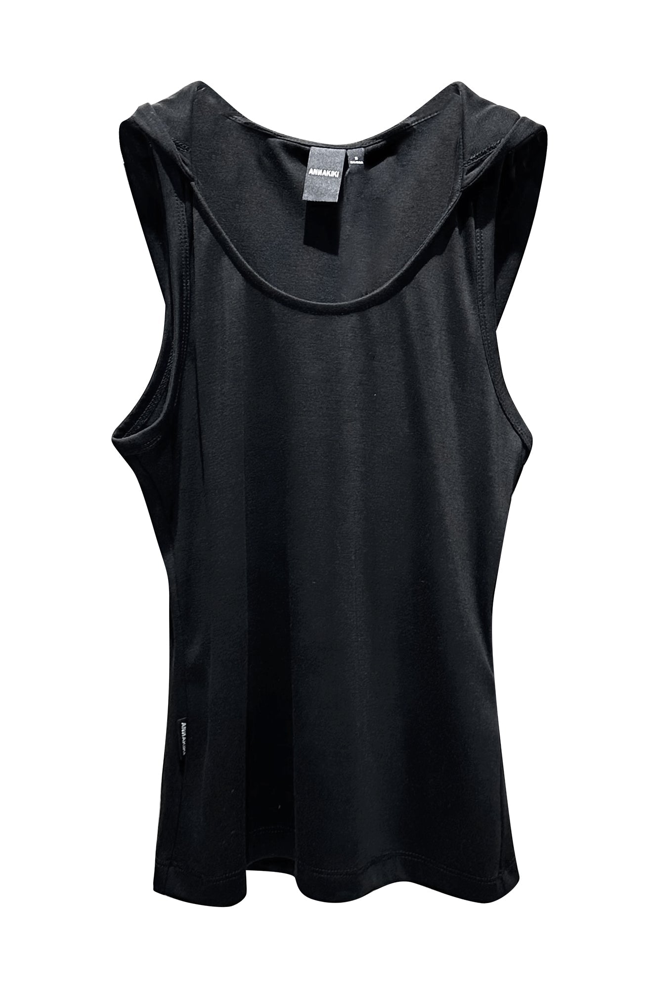 Hooded slim vest