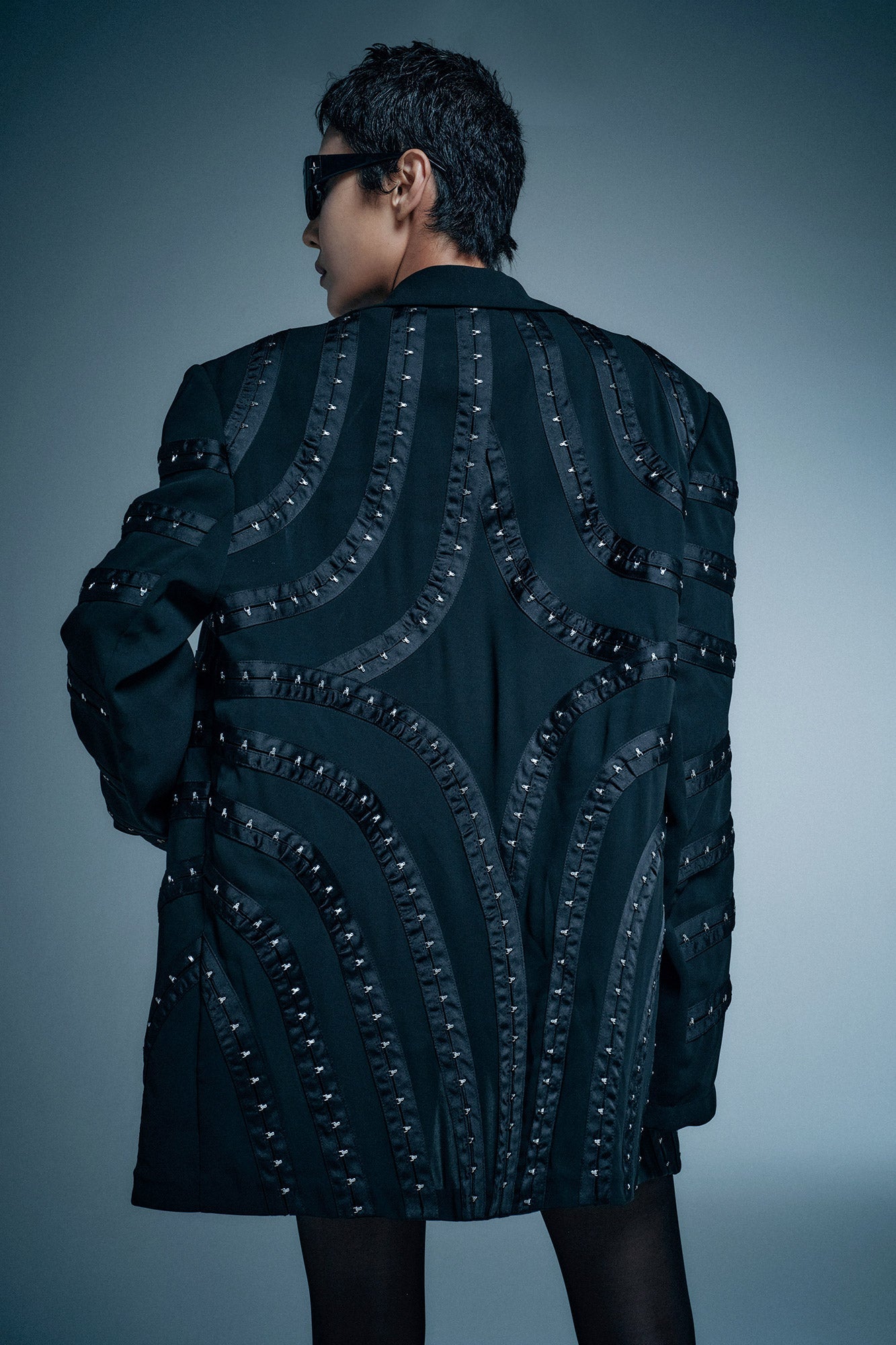 Four-star hook-and-loop suit