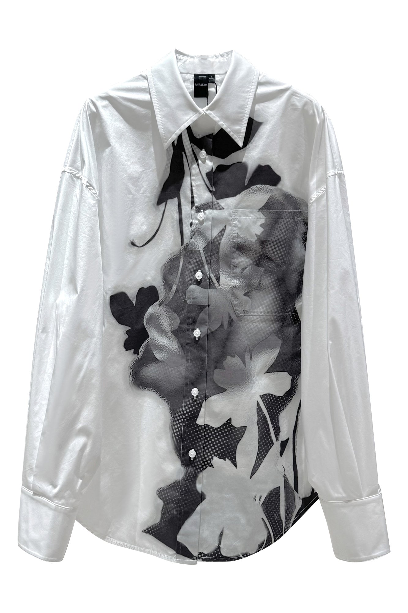 Digital portrait printed shirt