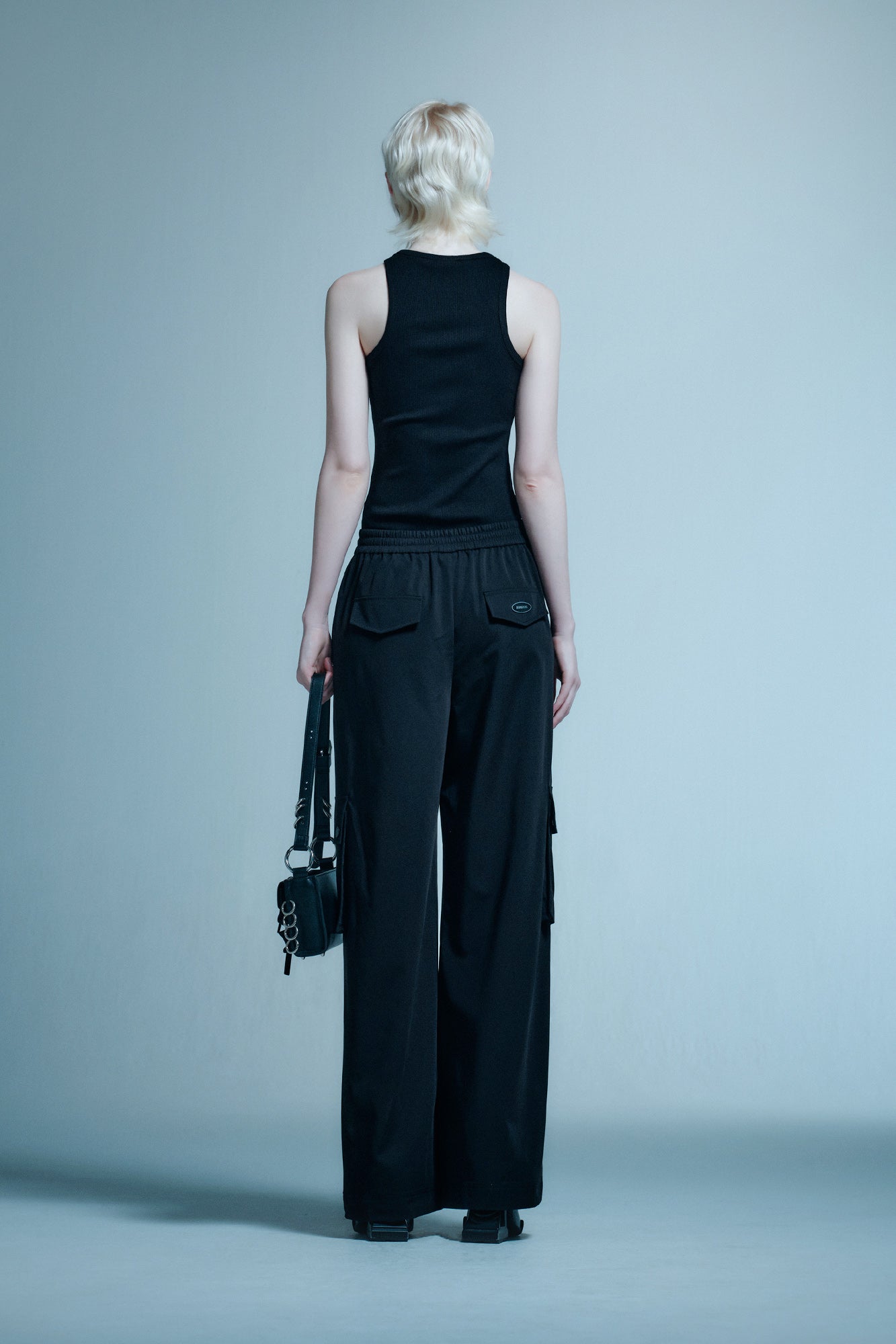 Work style loose trousers