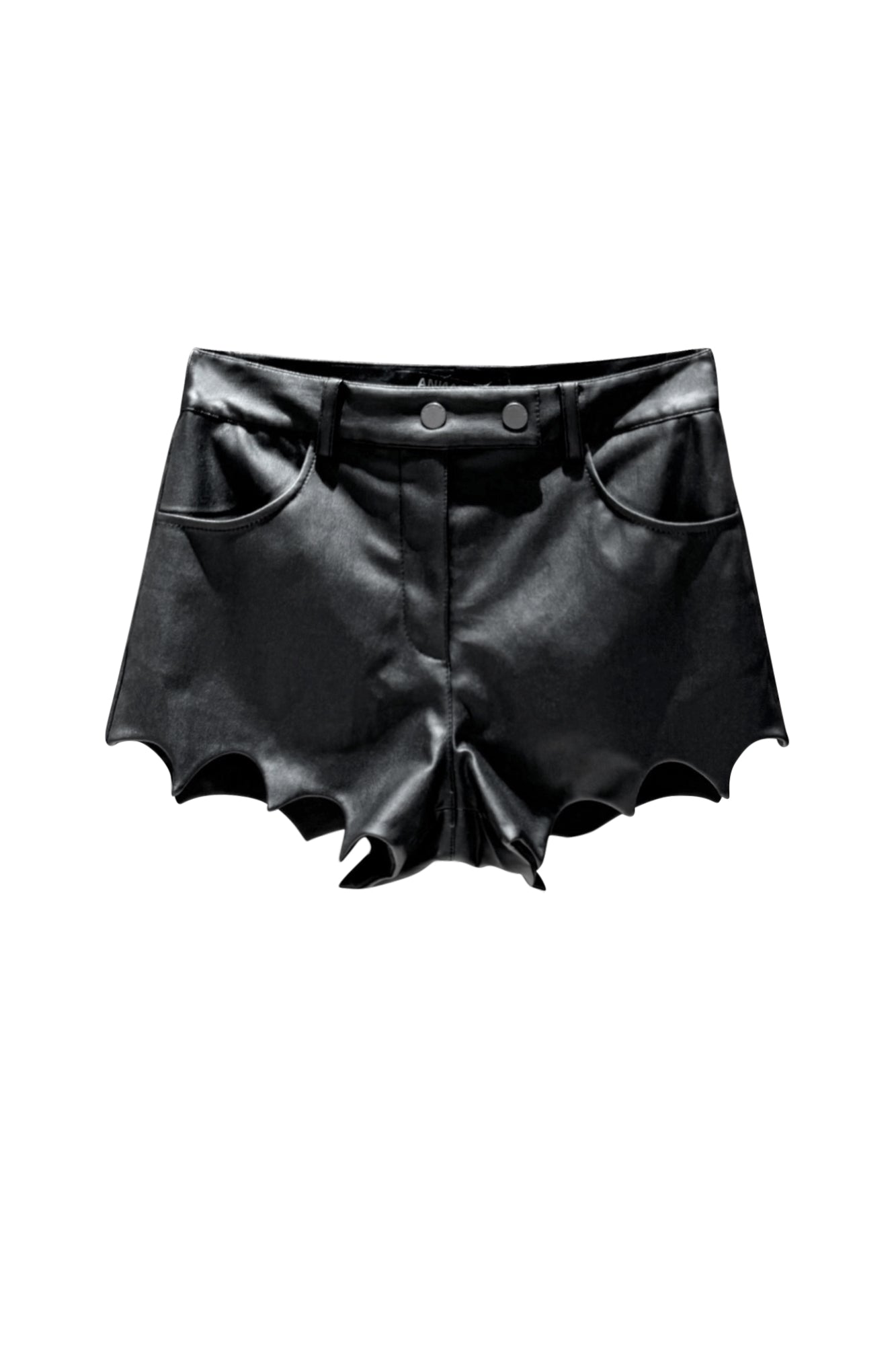 Low-waist shorts with wavy feet
