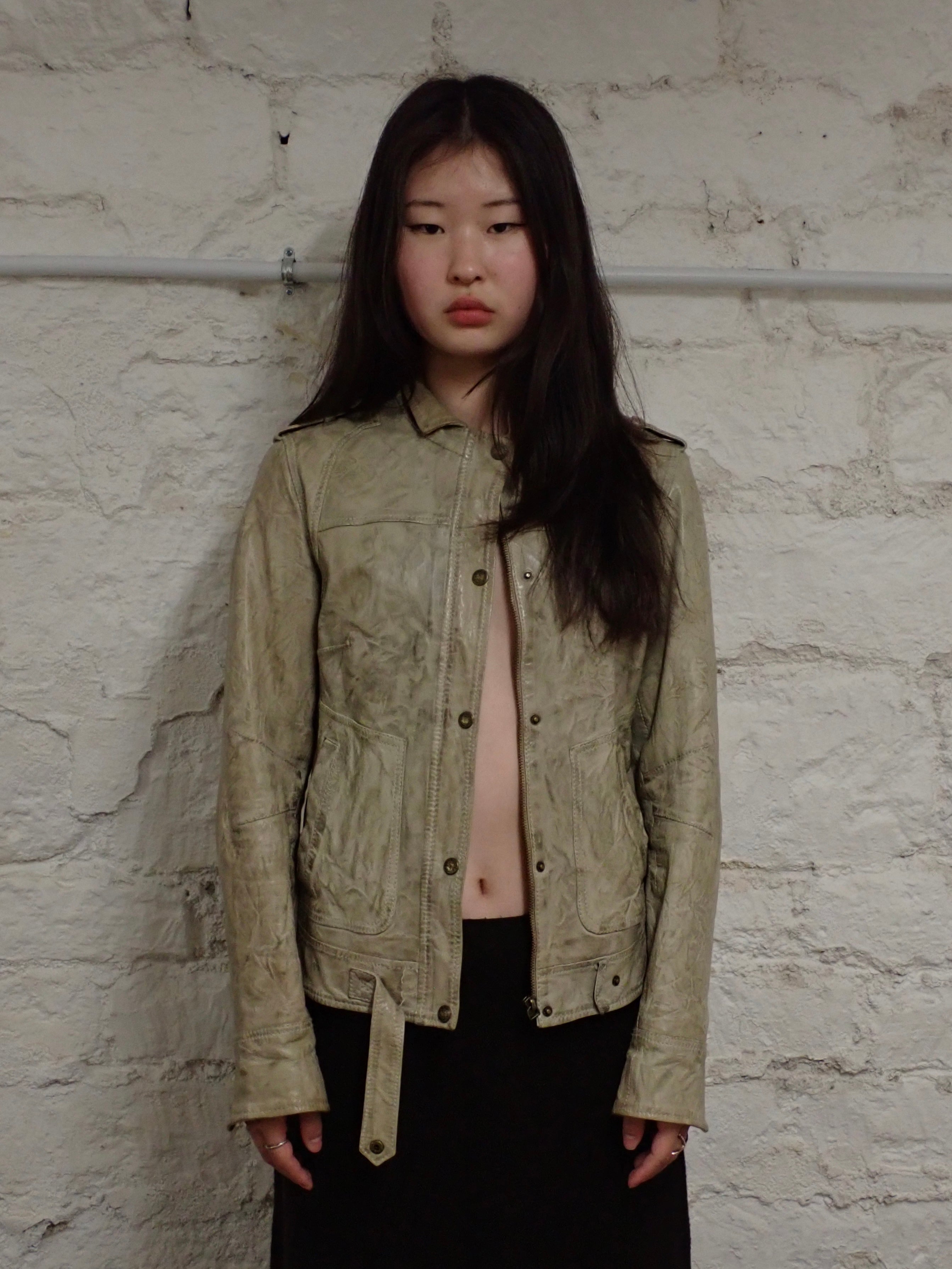 Leather jacket