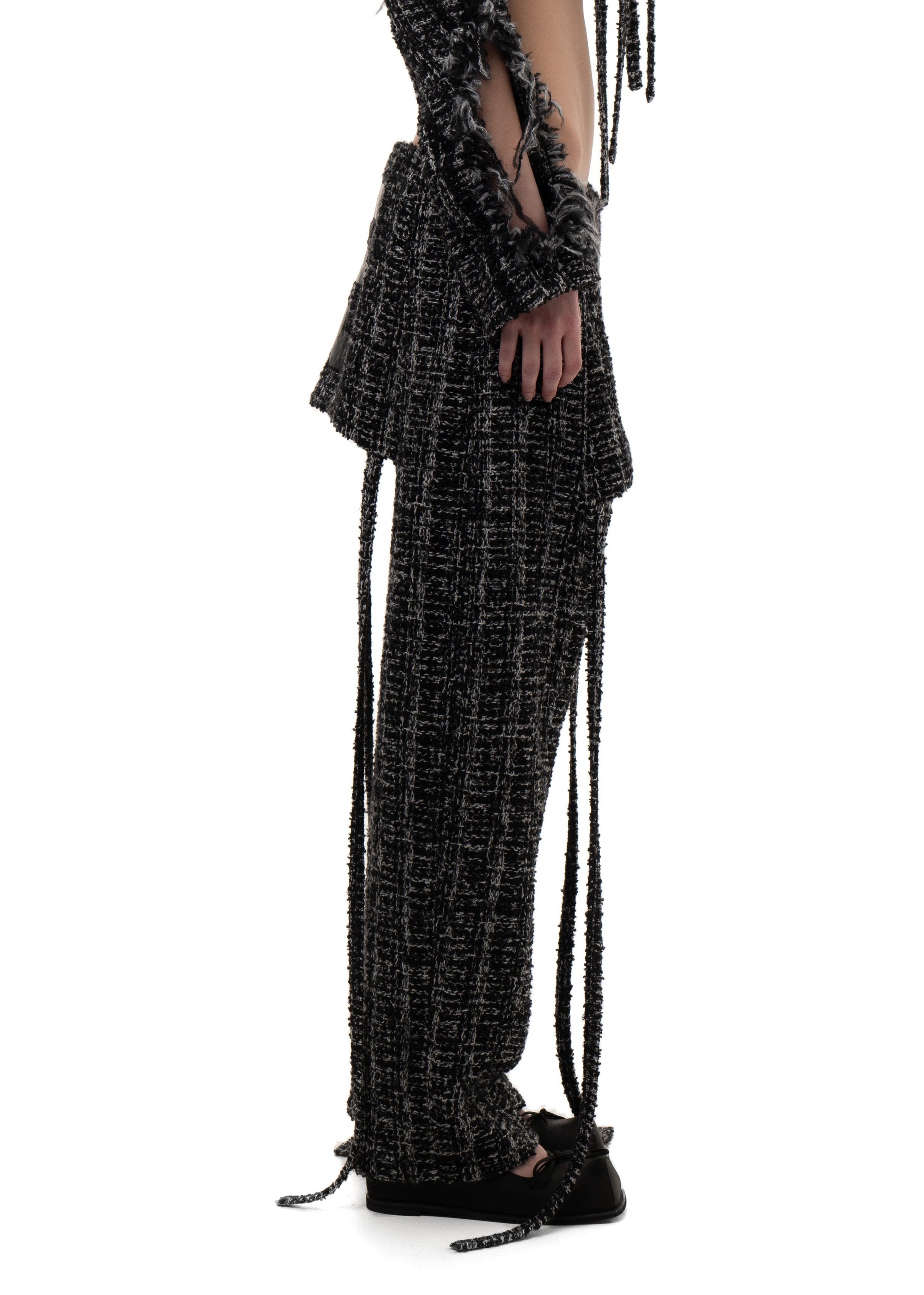 Number skirtrousers tweed