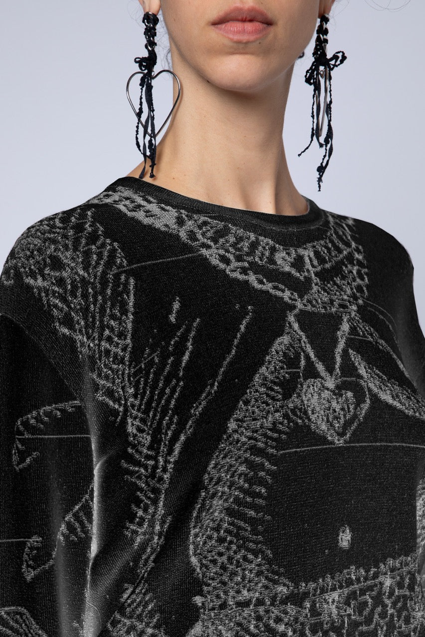 Maglia trompe l'oeil estate