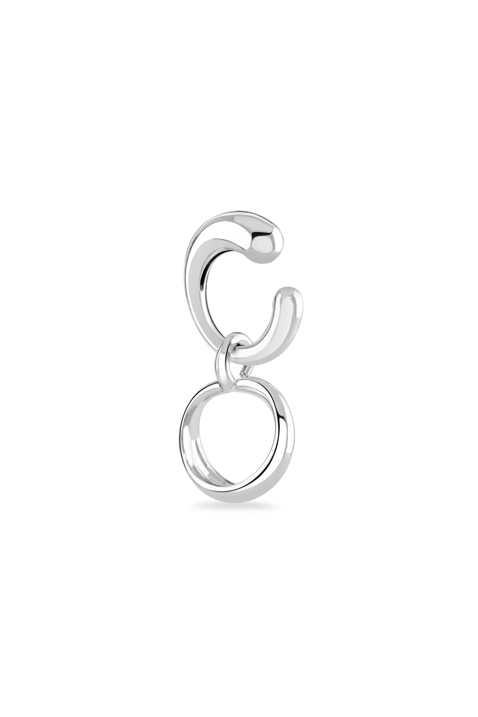 E ear-ring silver