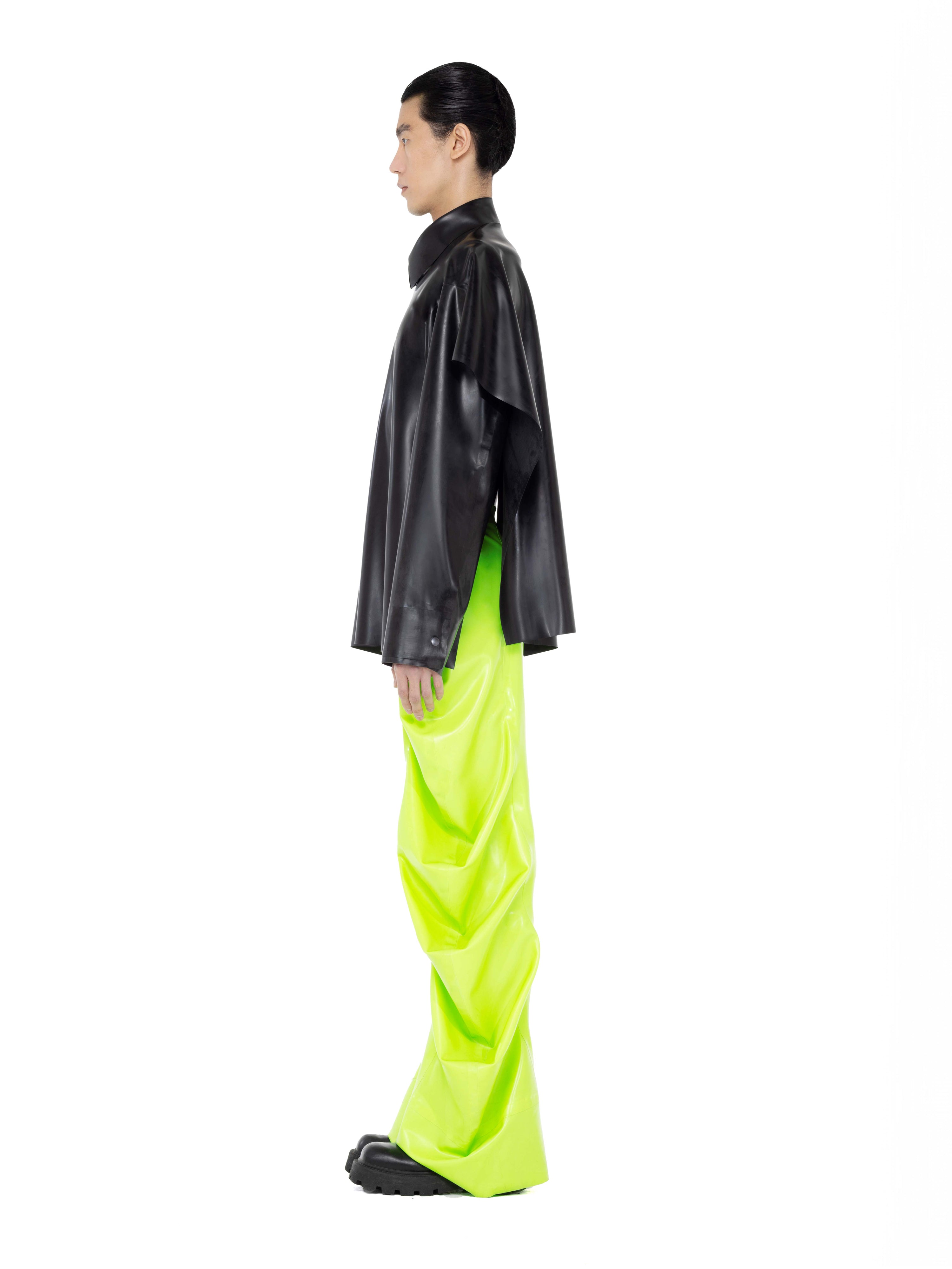 Latex drip shirt