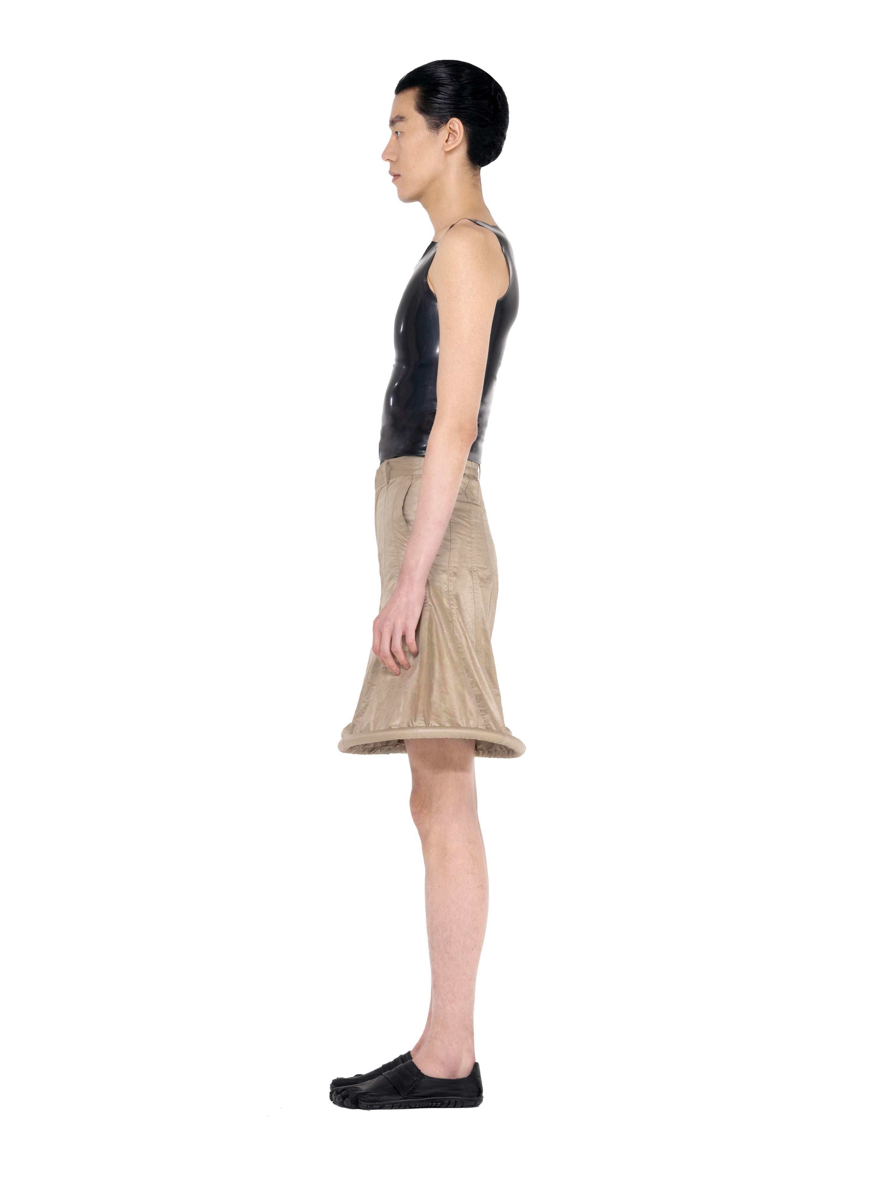 Ring shorts - beige