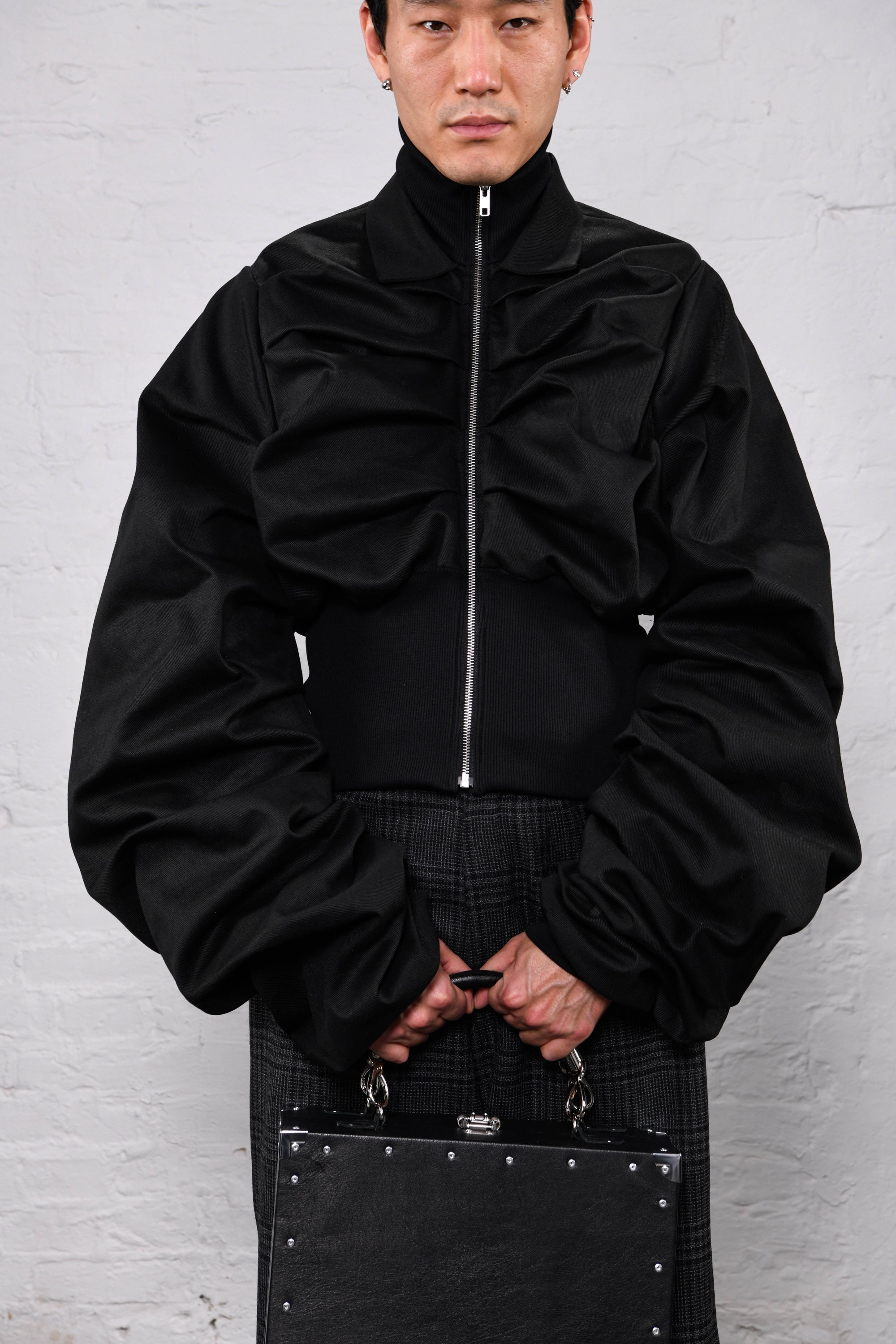 Wrinkled jacket