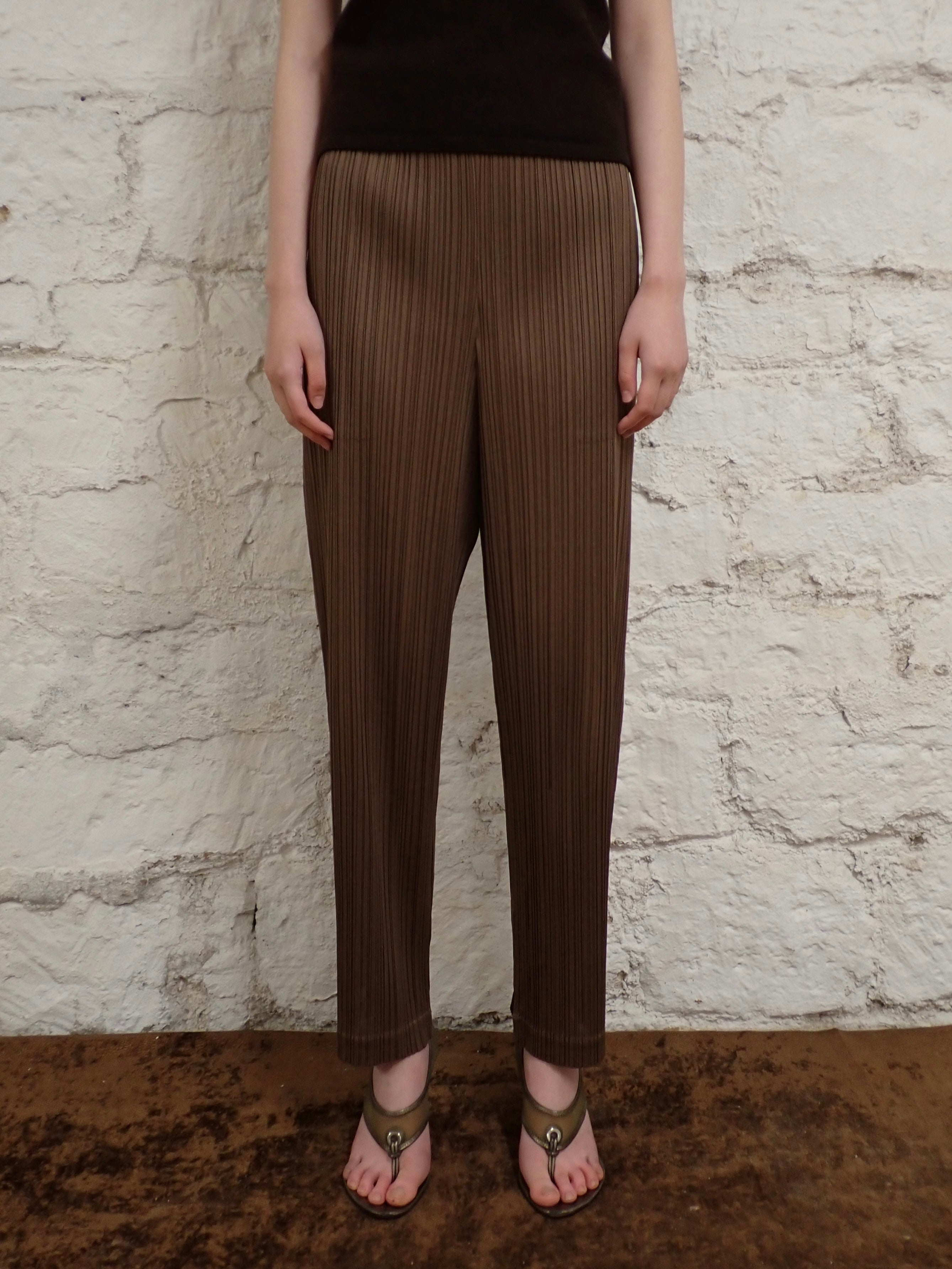 Issey miyake please pleats pants