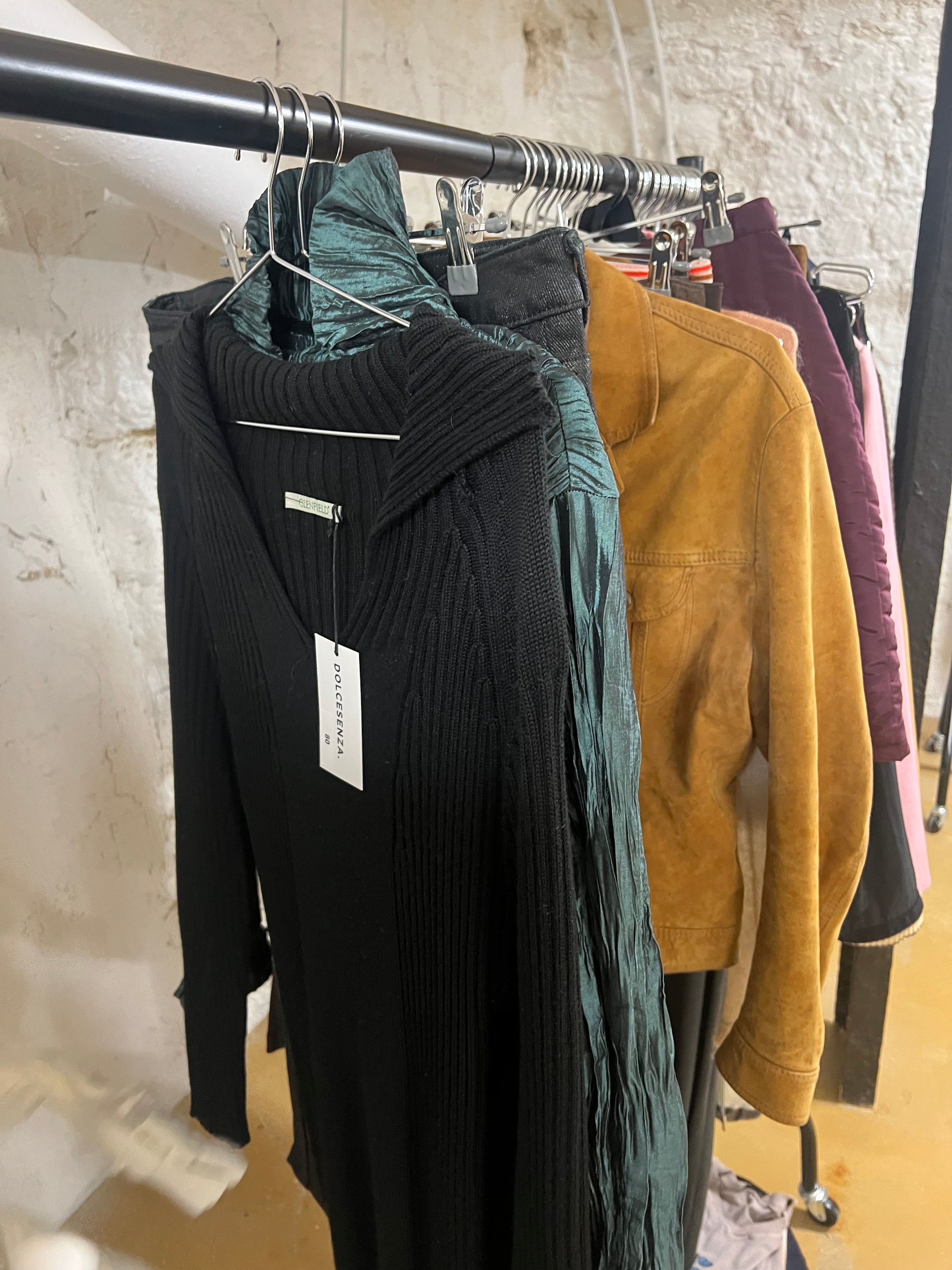 Long knit dress