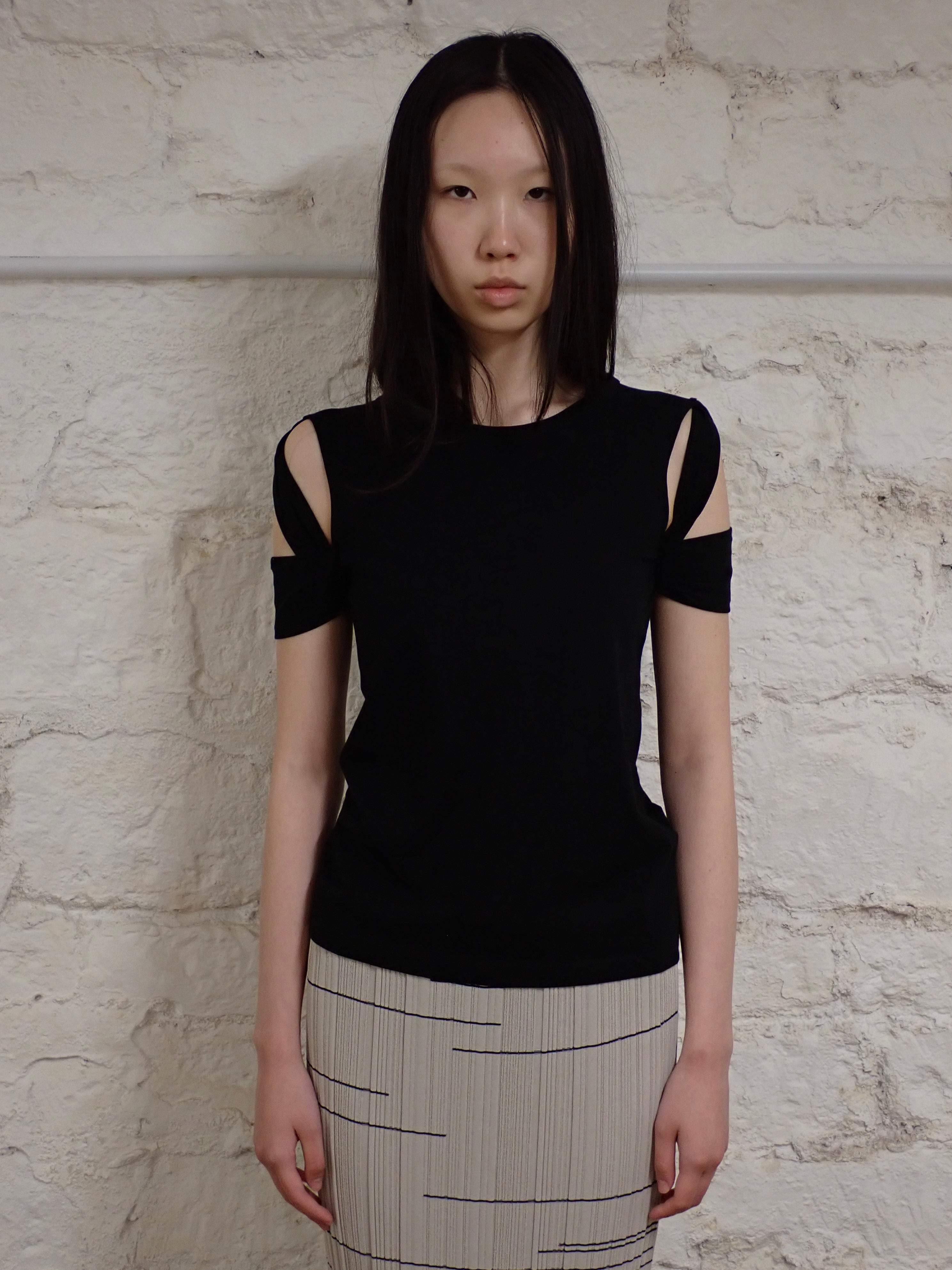 Helmut lang cut out top