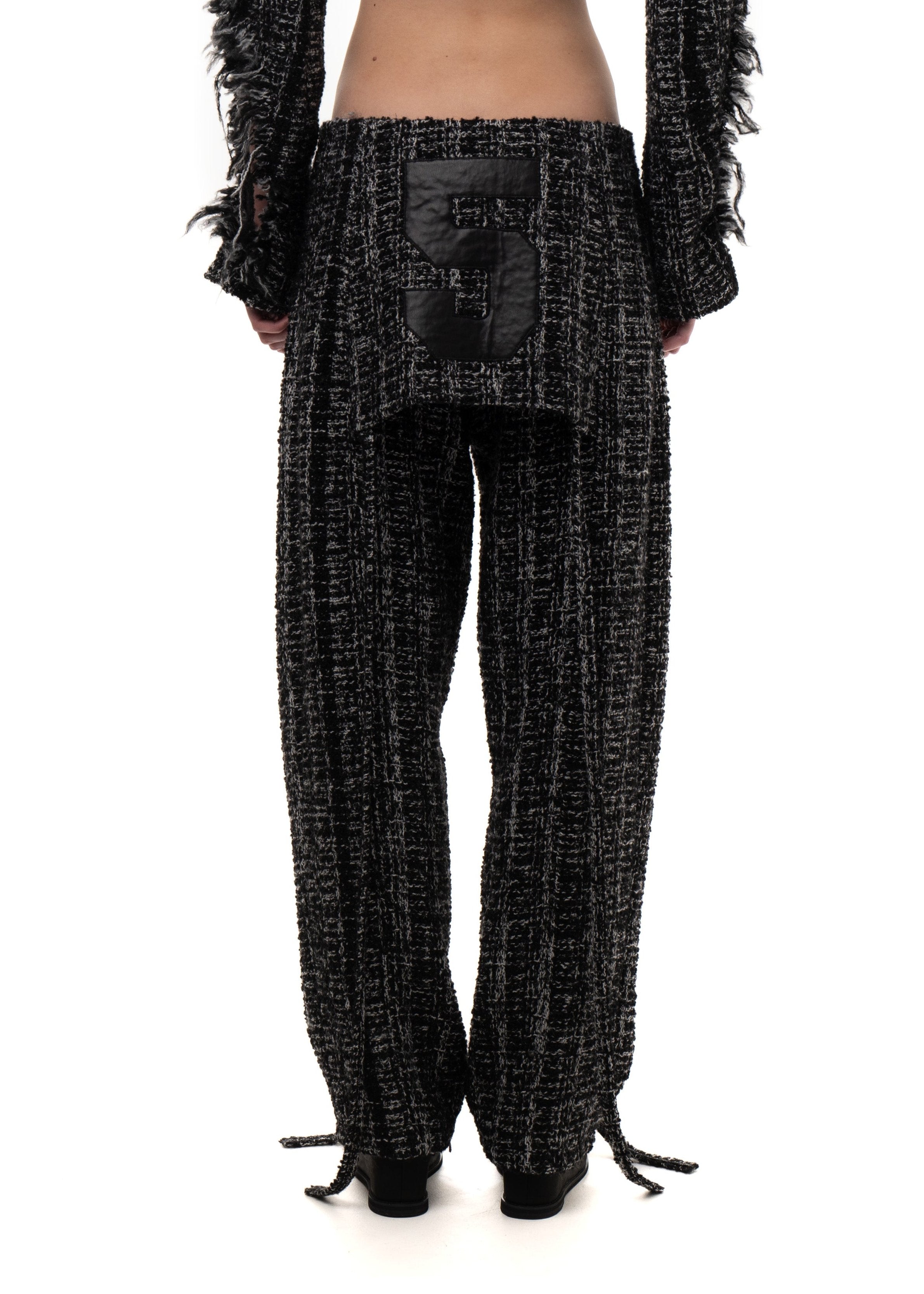 Number skirtrousers tweed