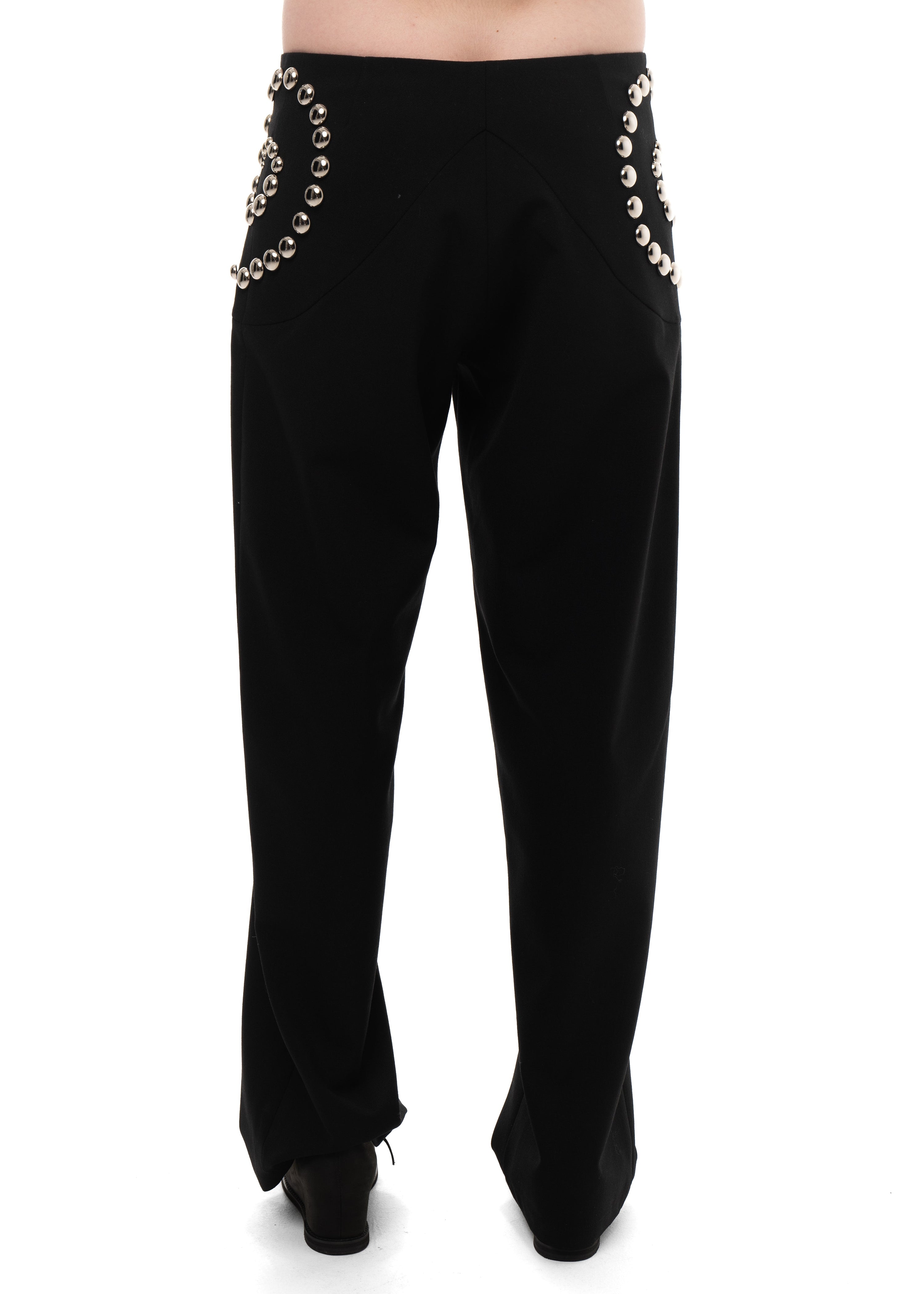 Studded spiral trousers
