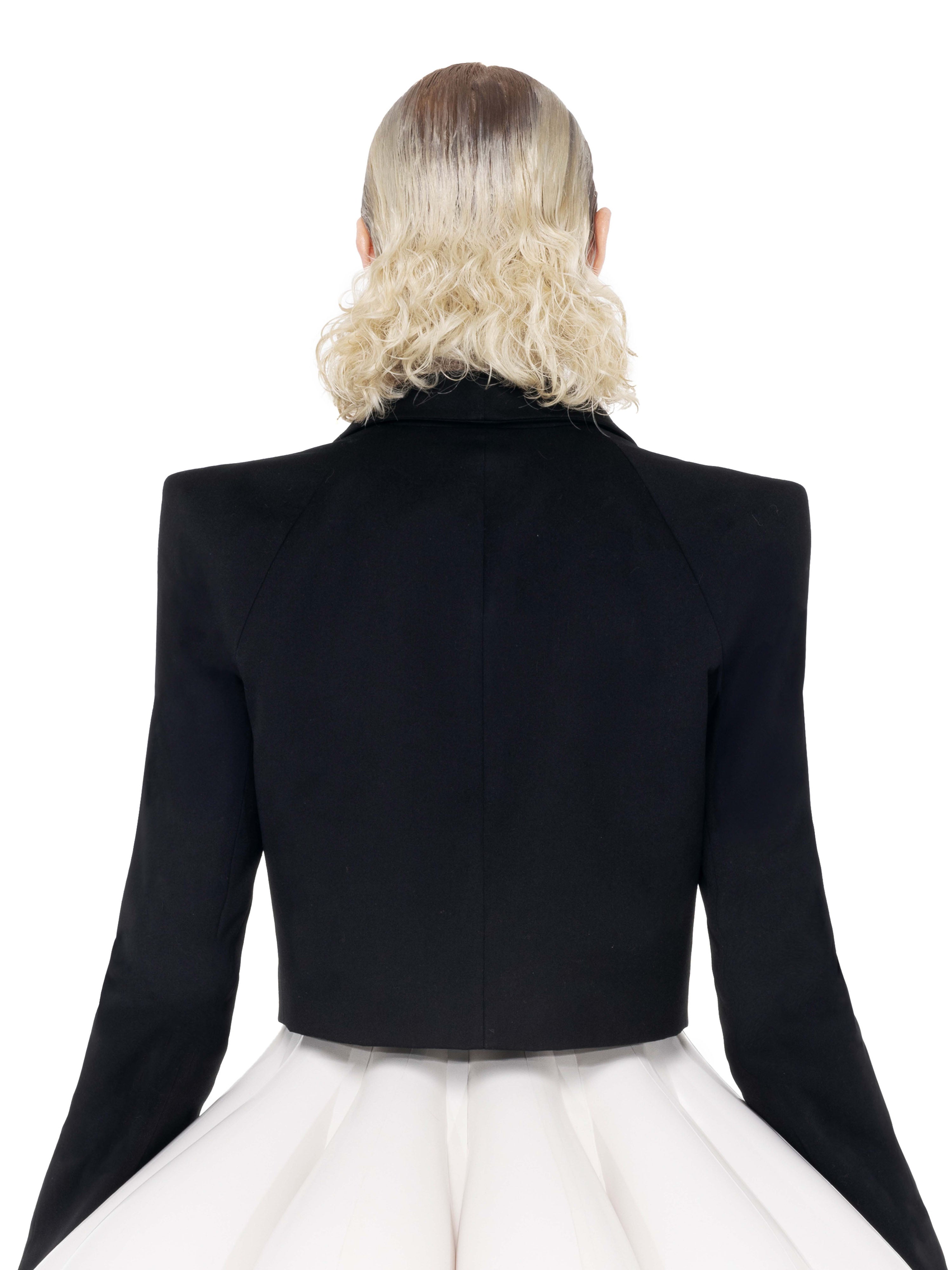 Signature cropped blazer