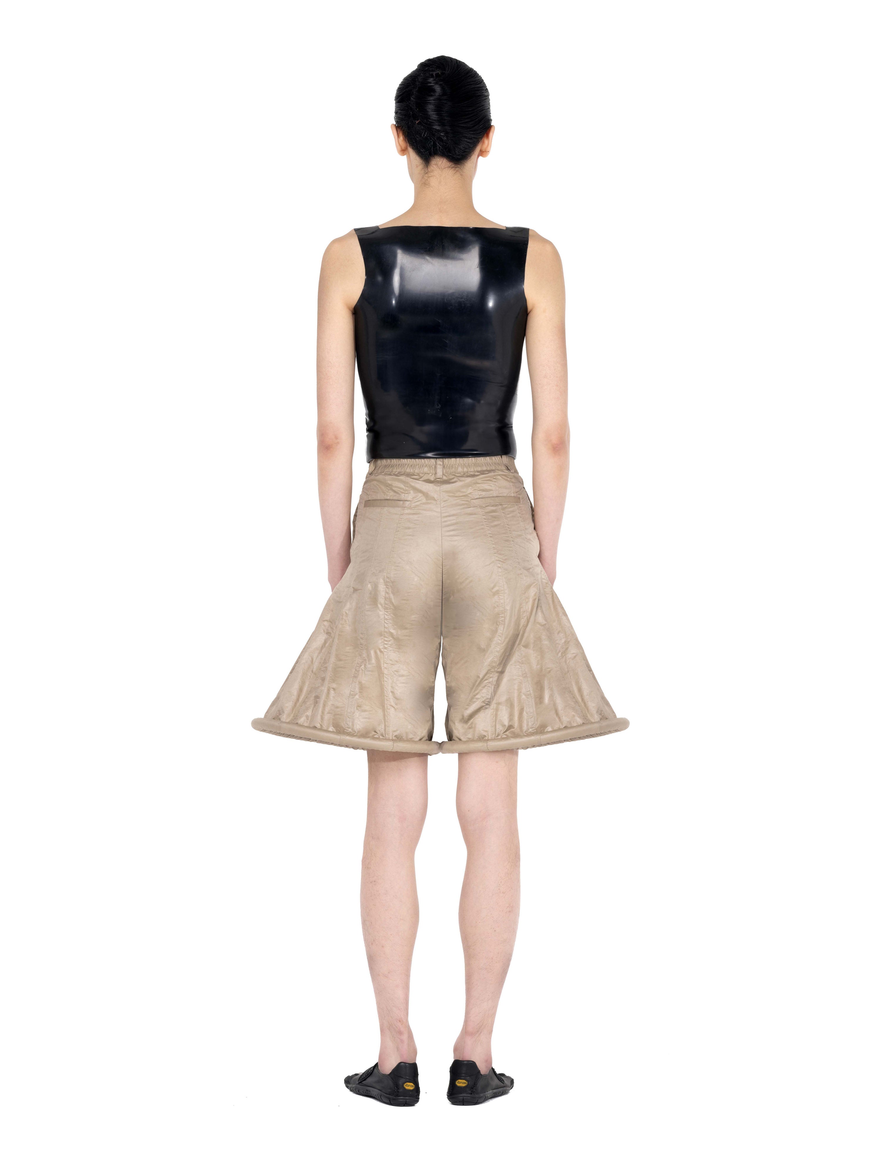 Ring shorts - beige