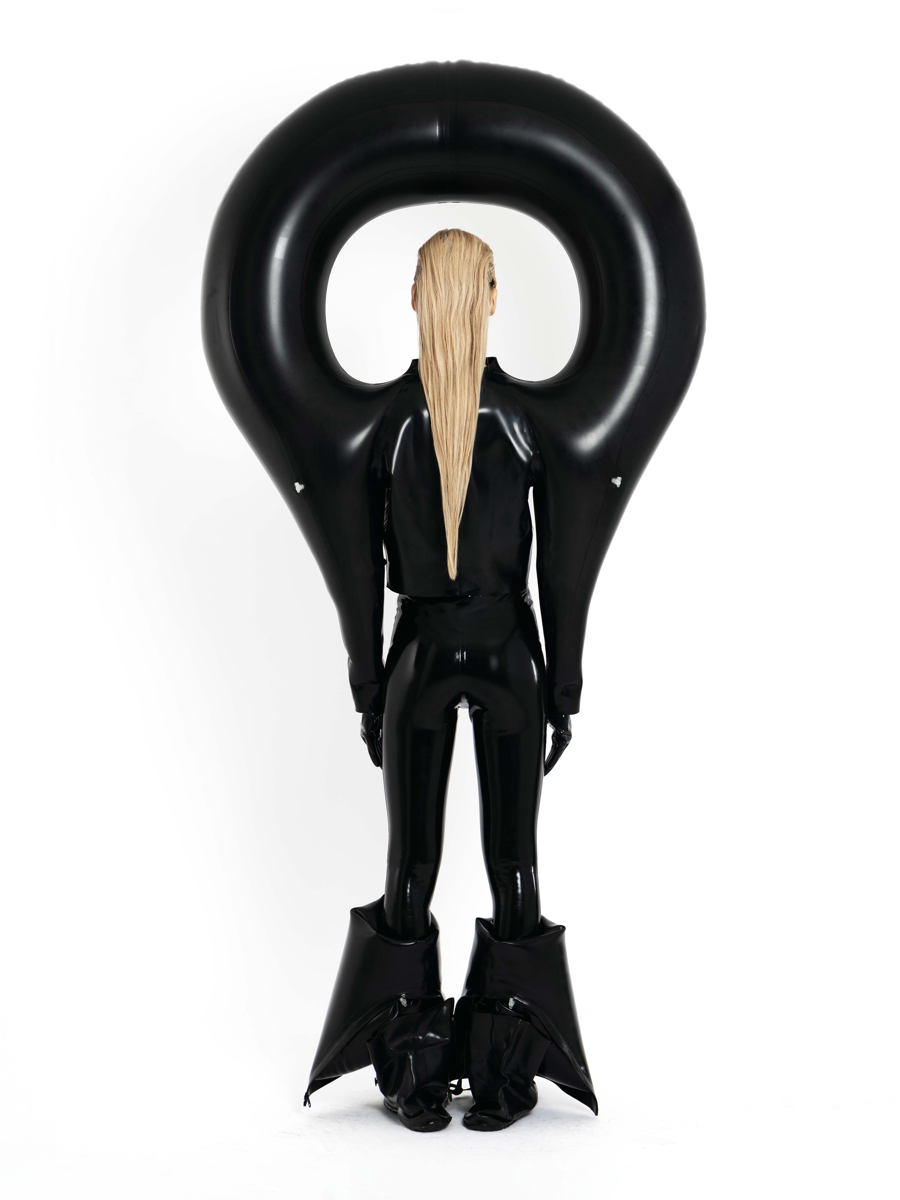 Black hole jacket