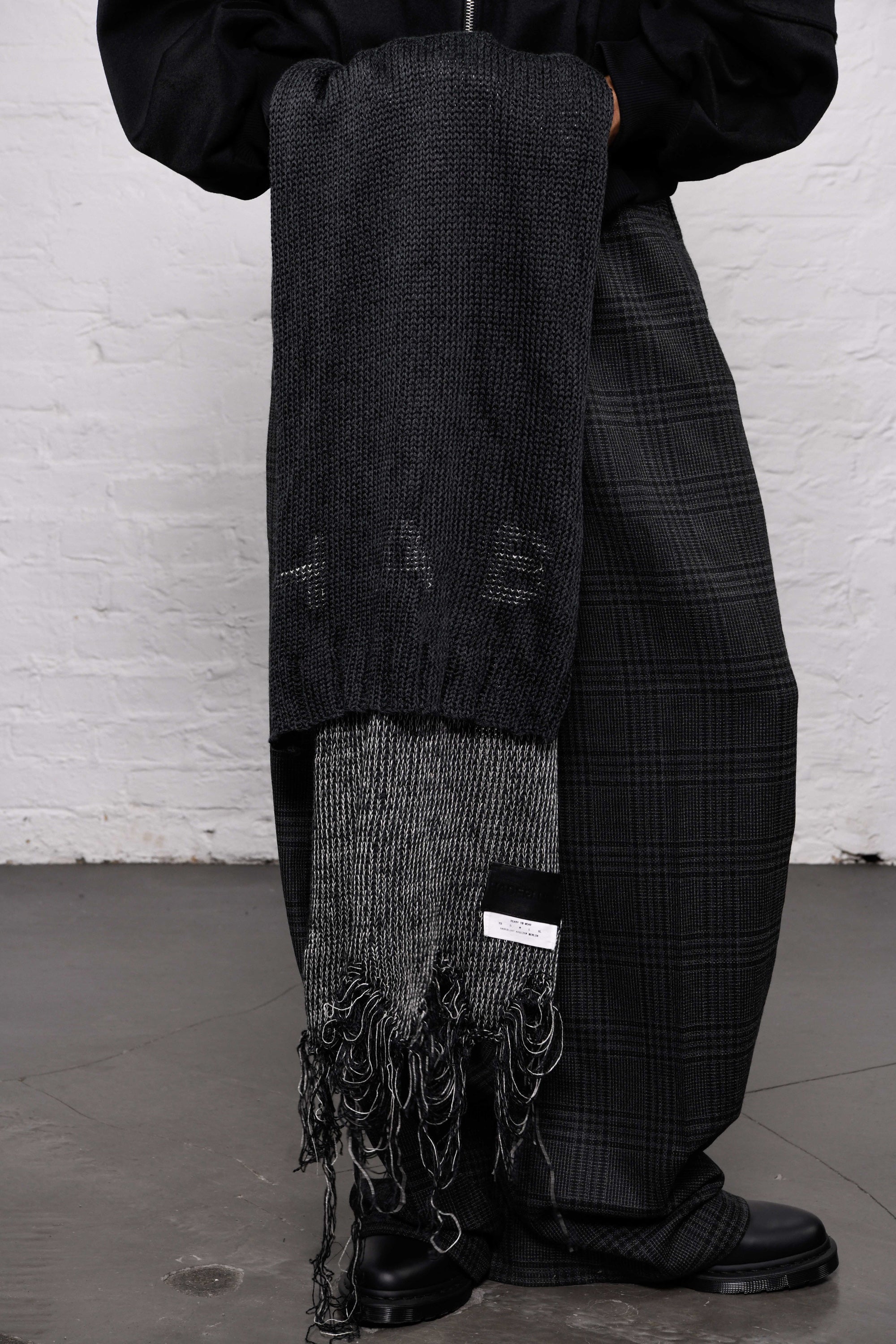 Knitted scarf
