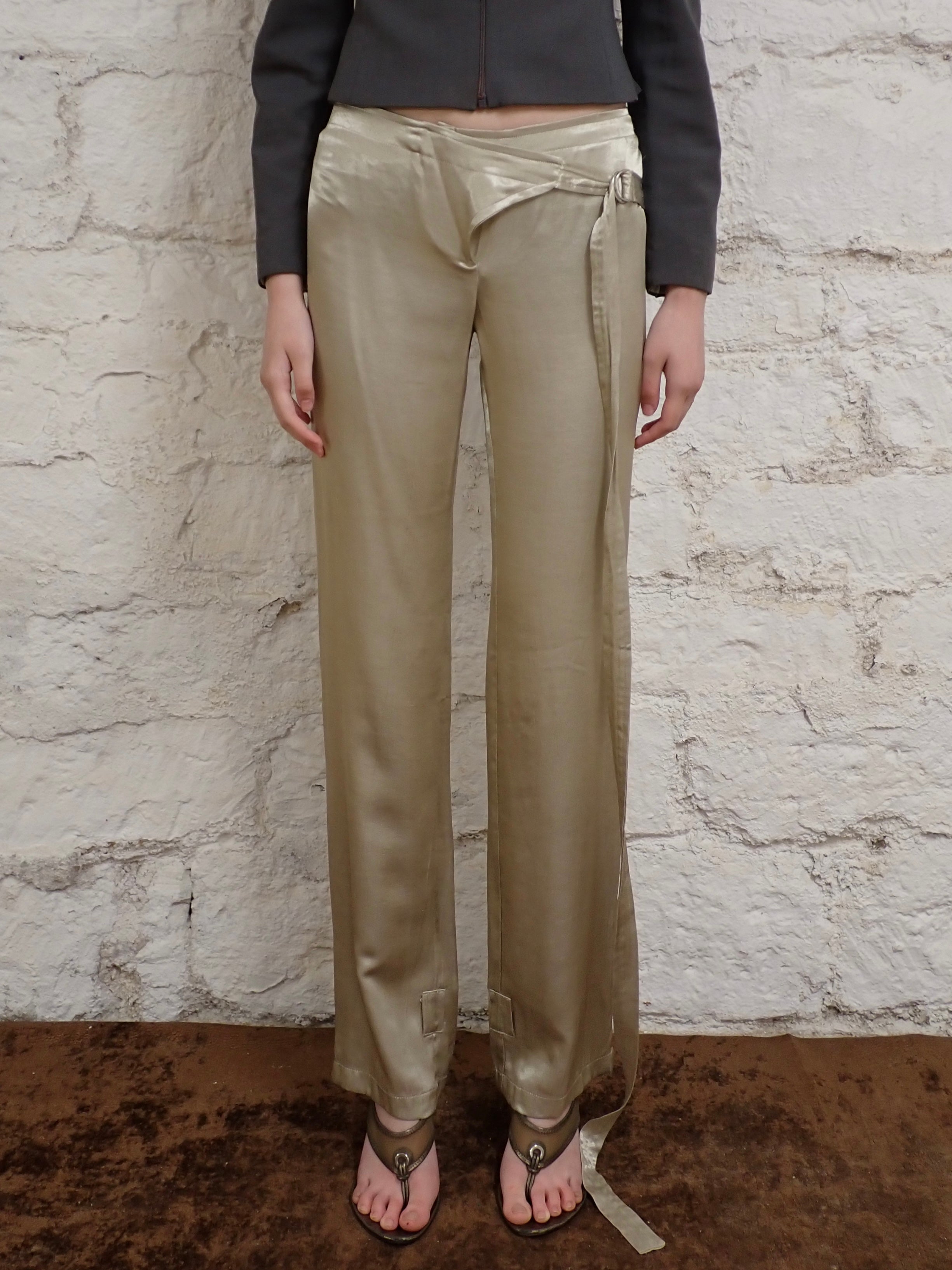 Satin pants
