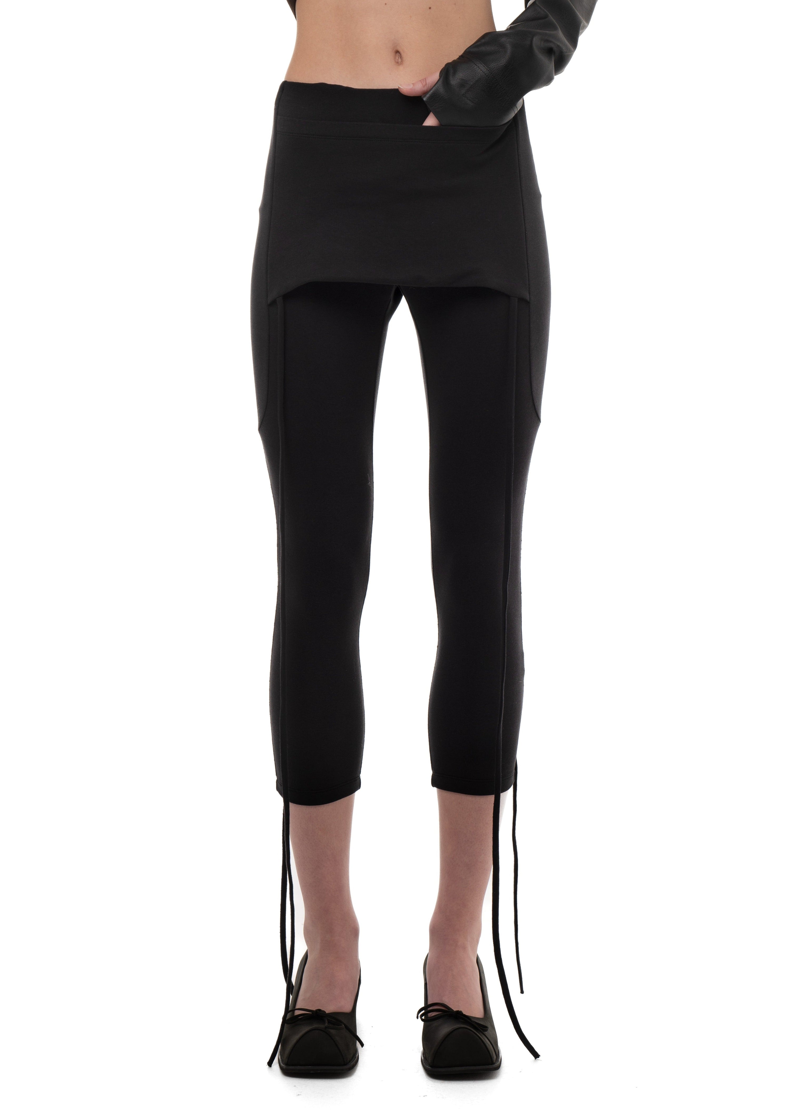Skirt capri leggings