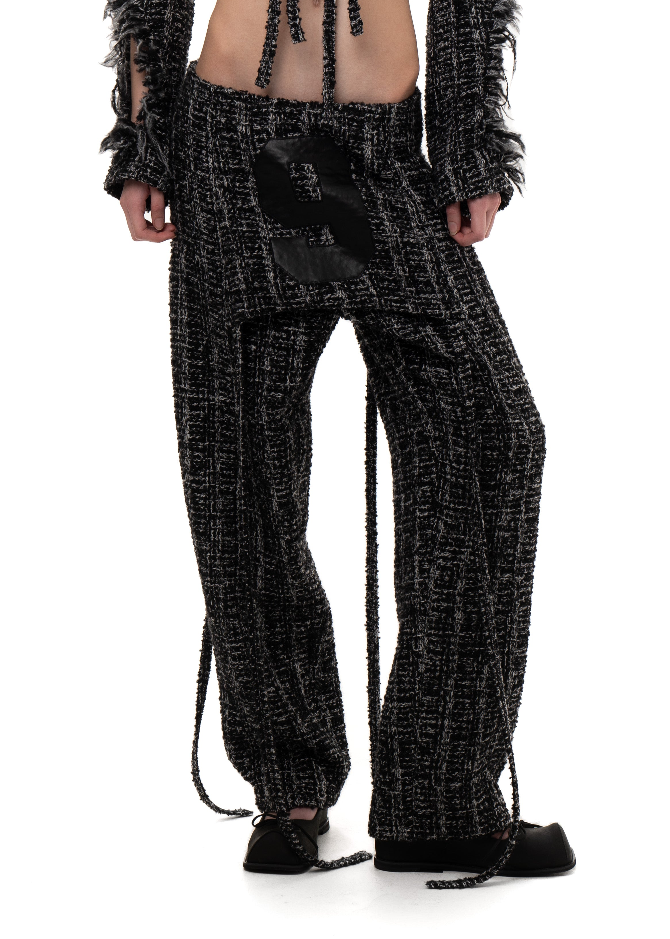Number skirtrousers tweed