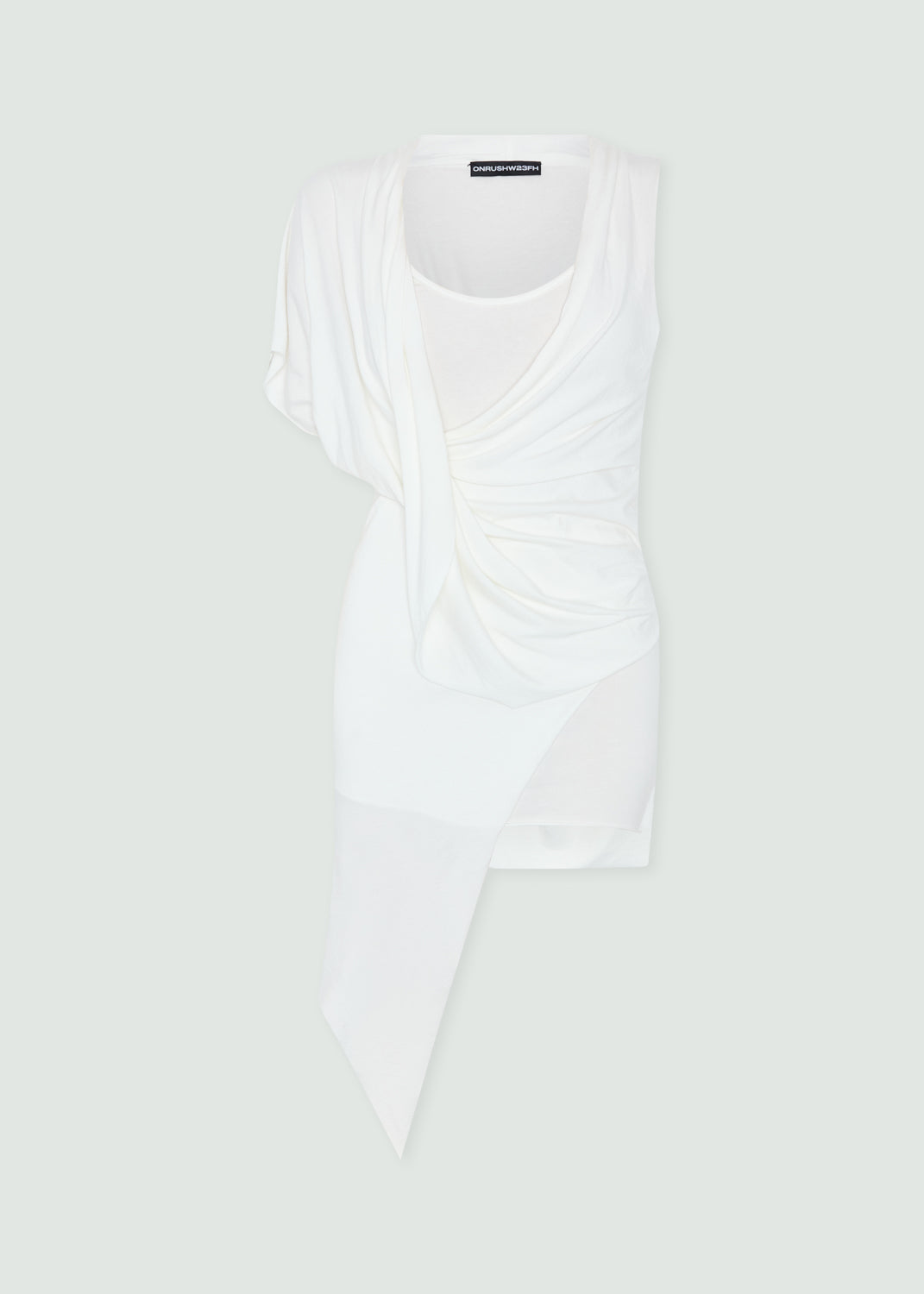 Draped dress