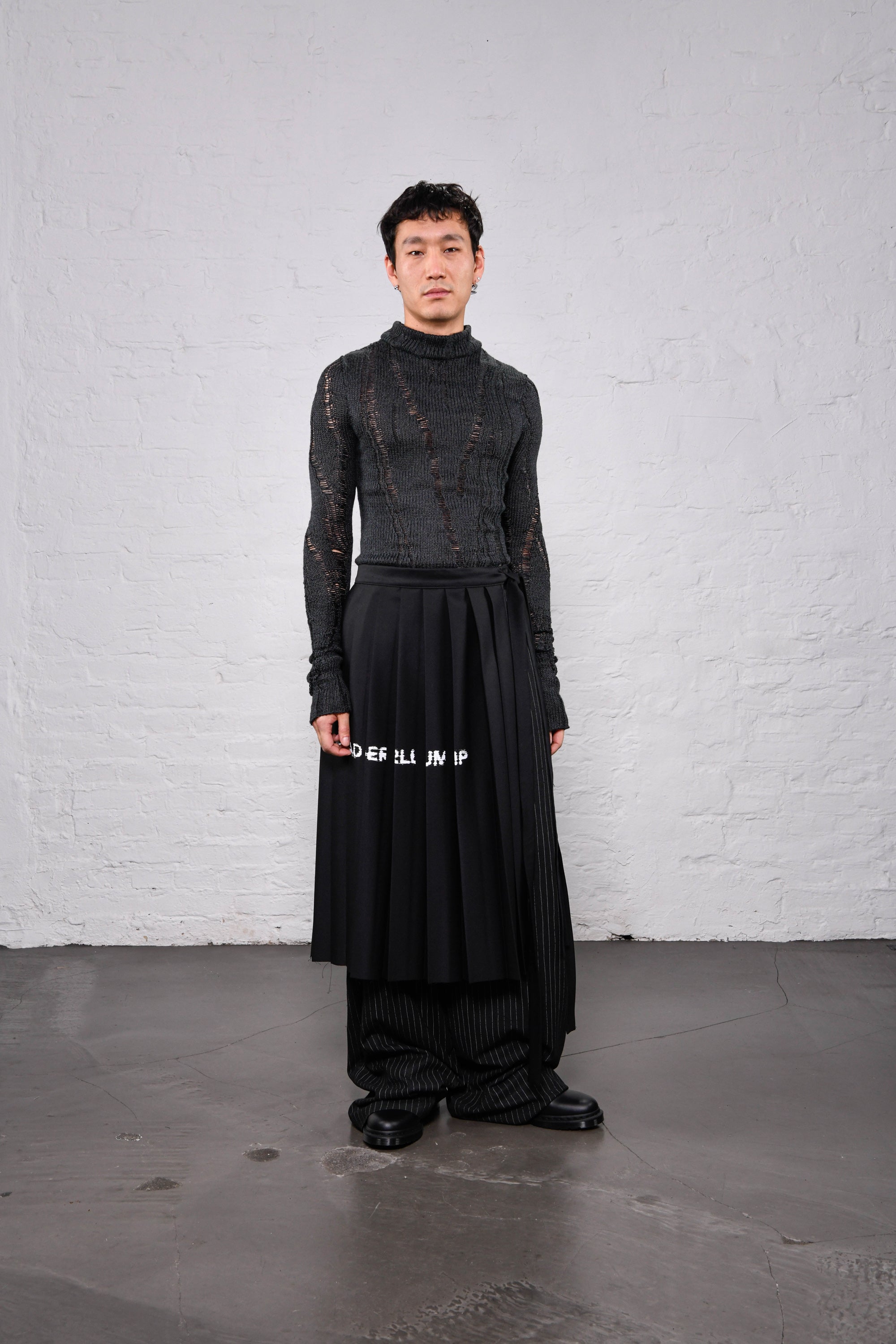 Pleated skirt