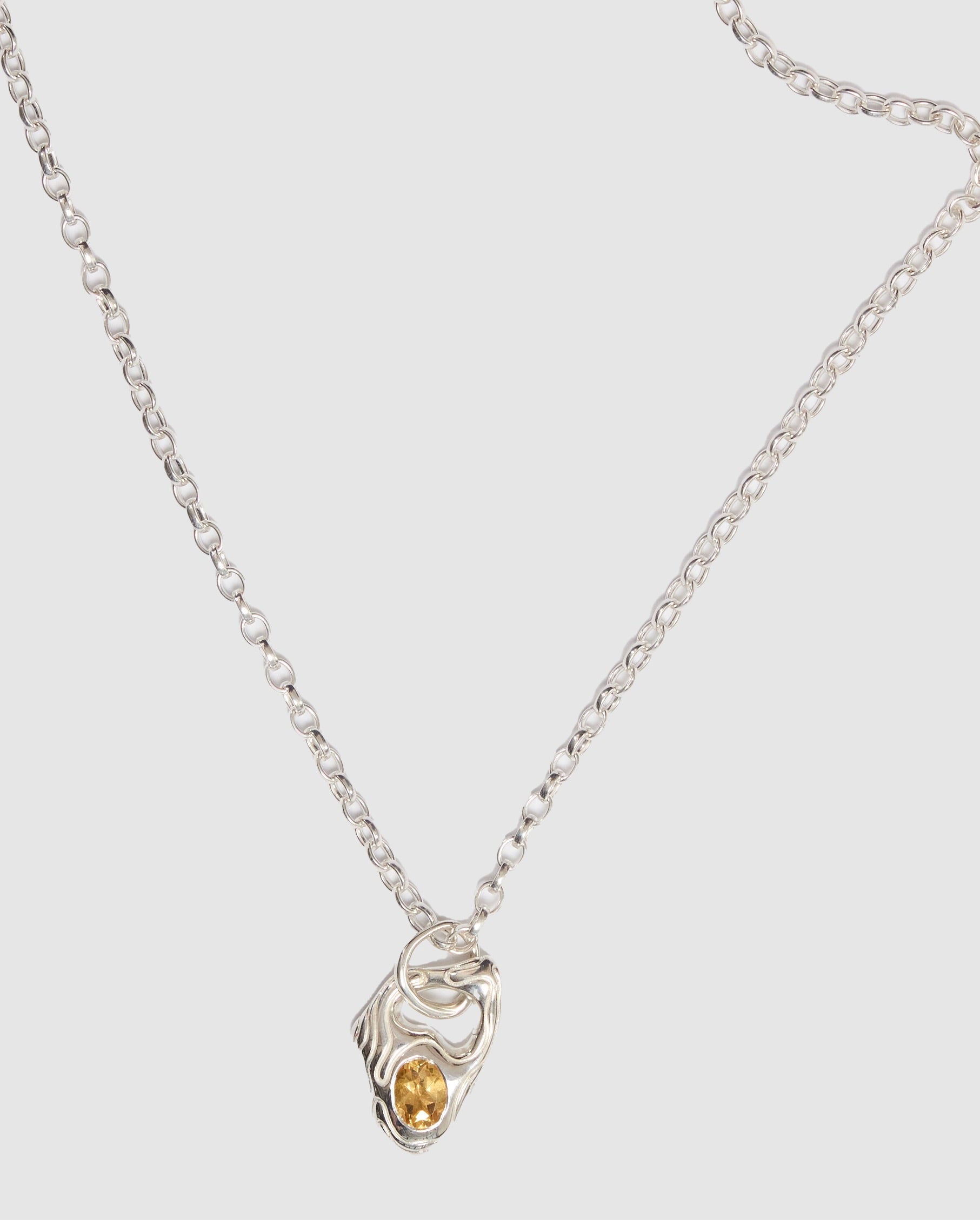 October pendant necklace
