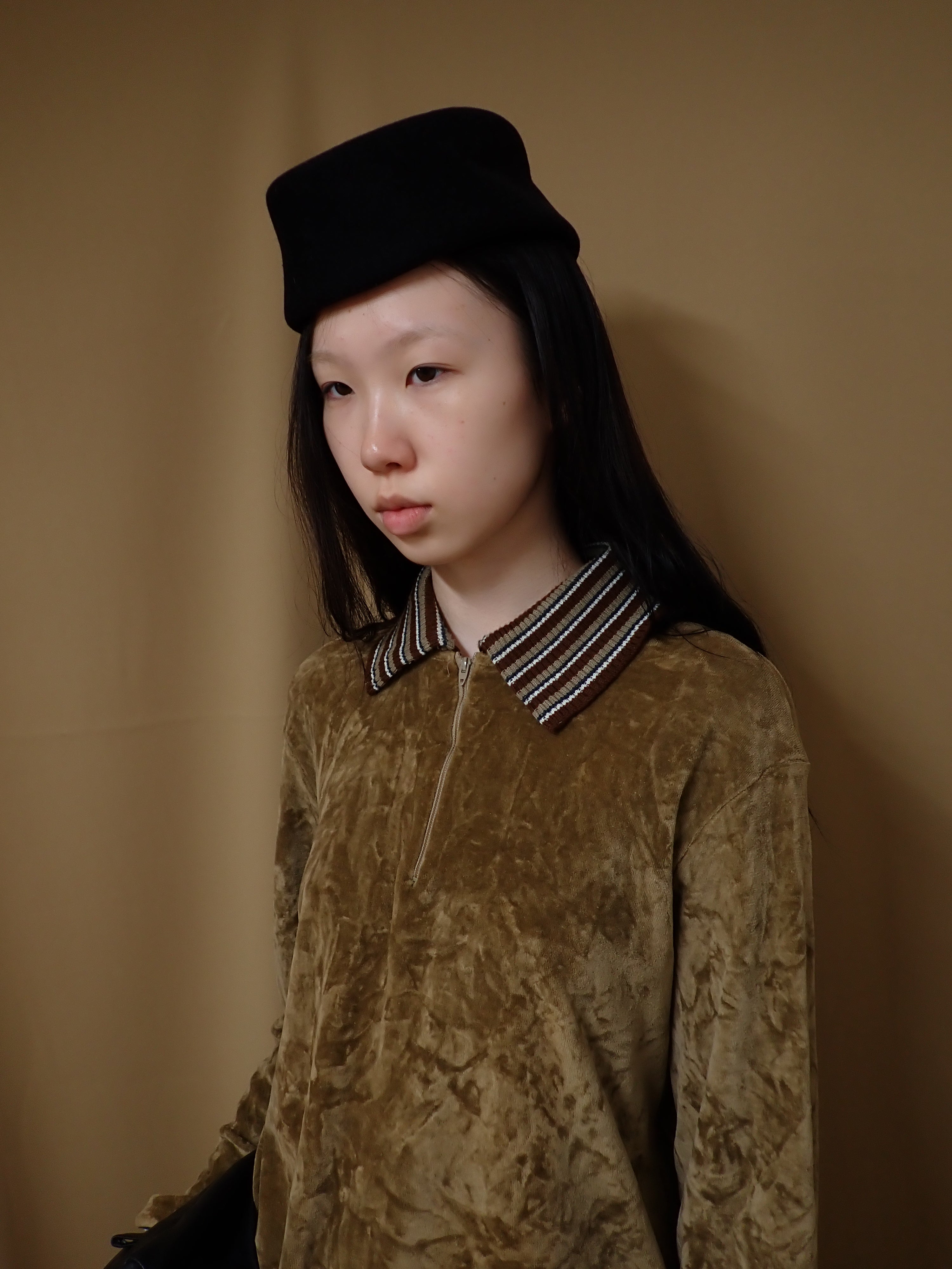 Chenille polo