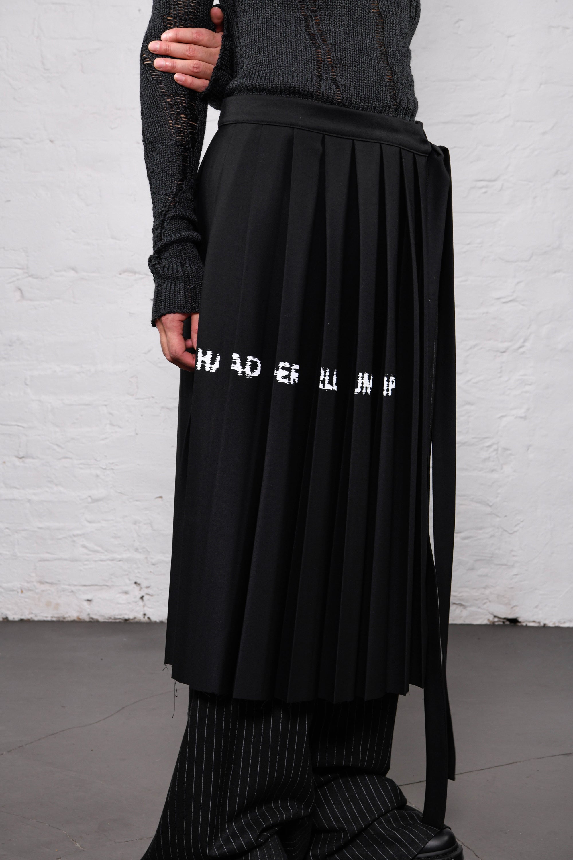 Pleated skirt