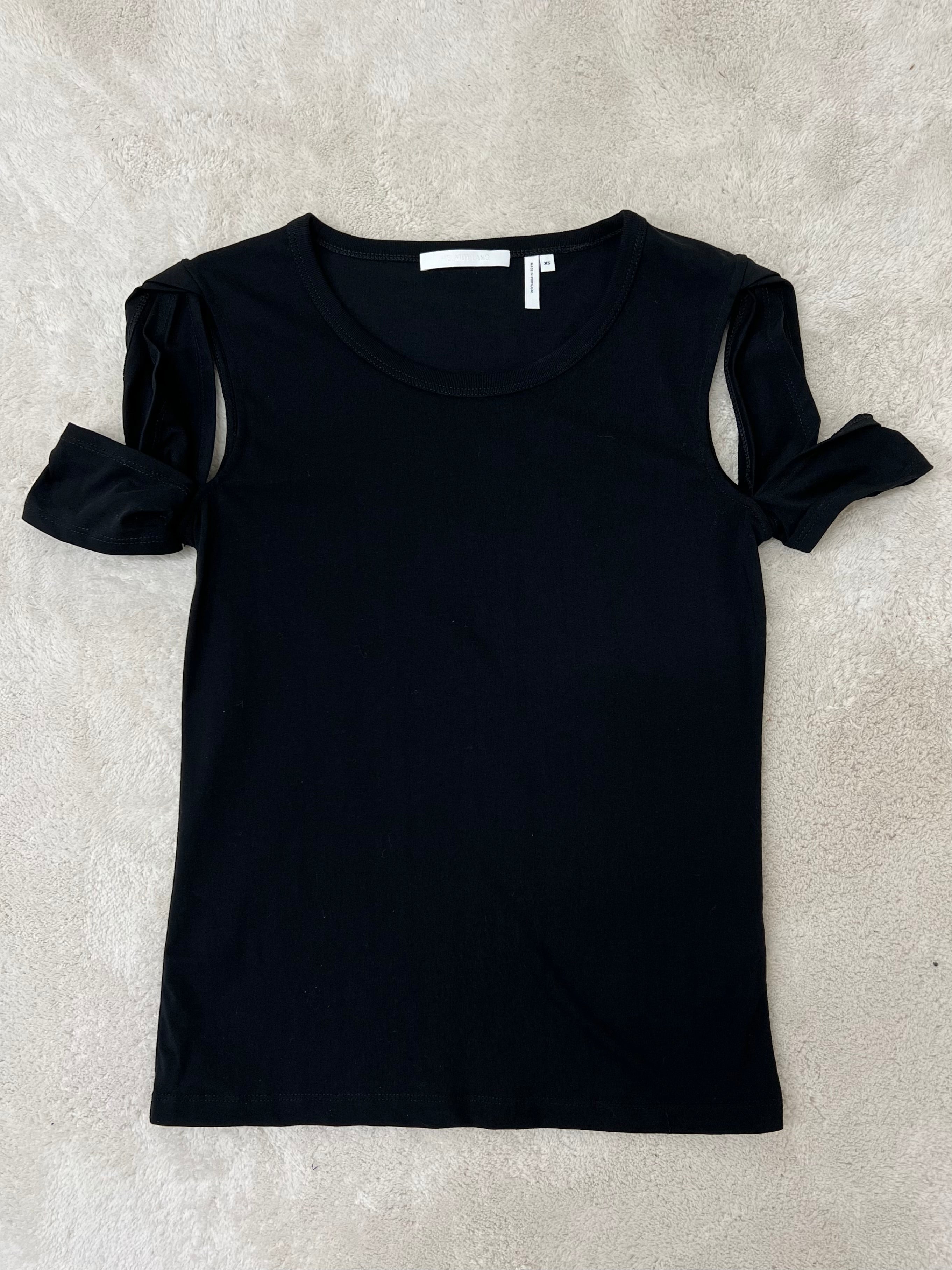 Helmut lang cut out top