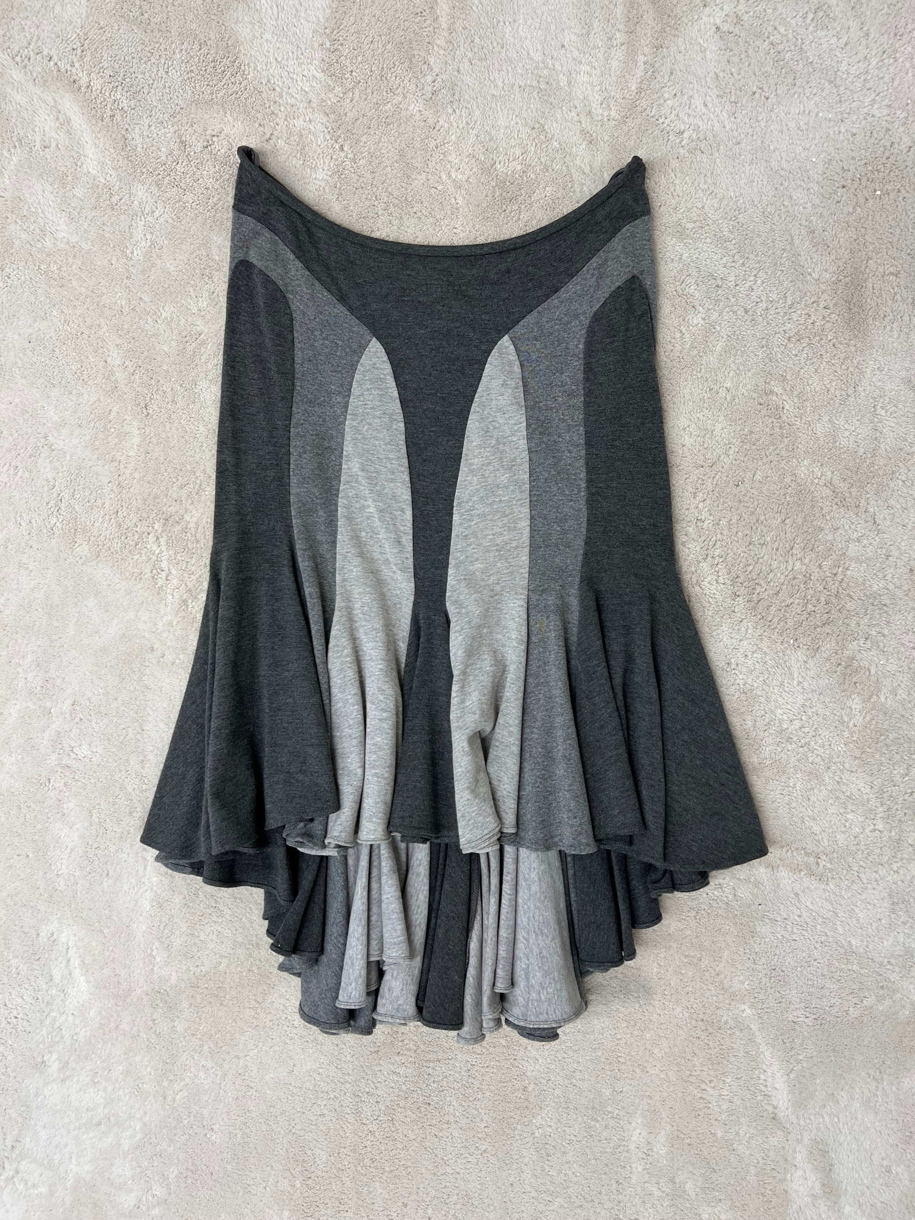 Alexander mcqueen jersey skirt