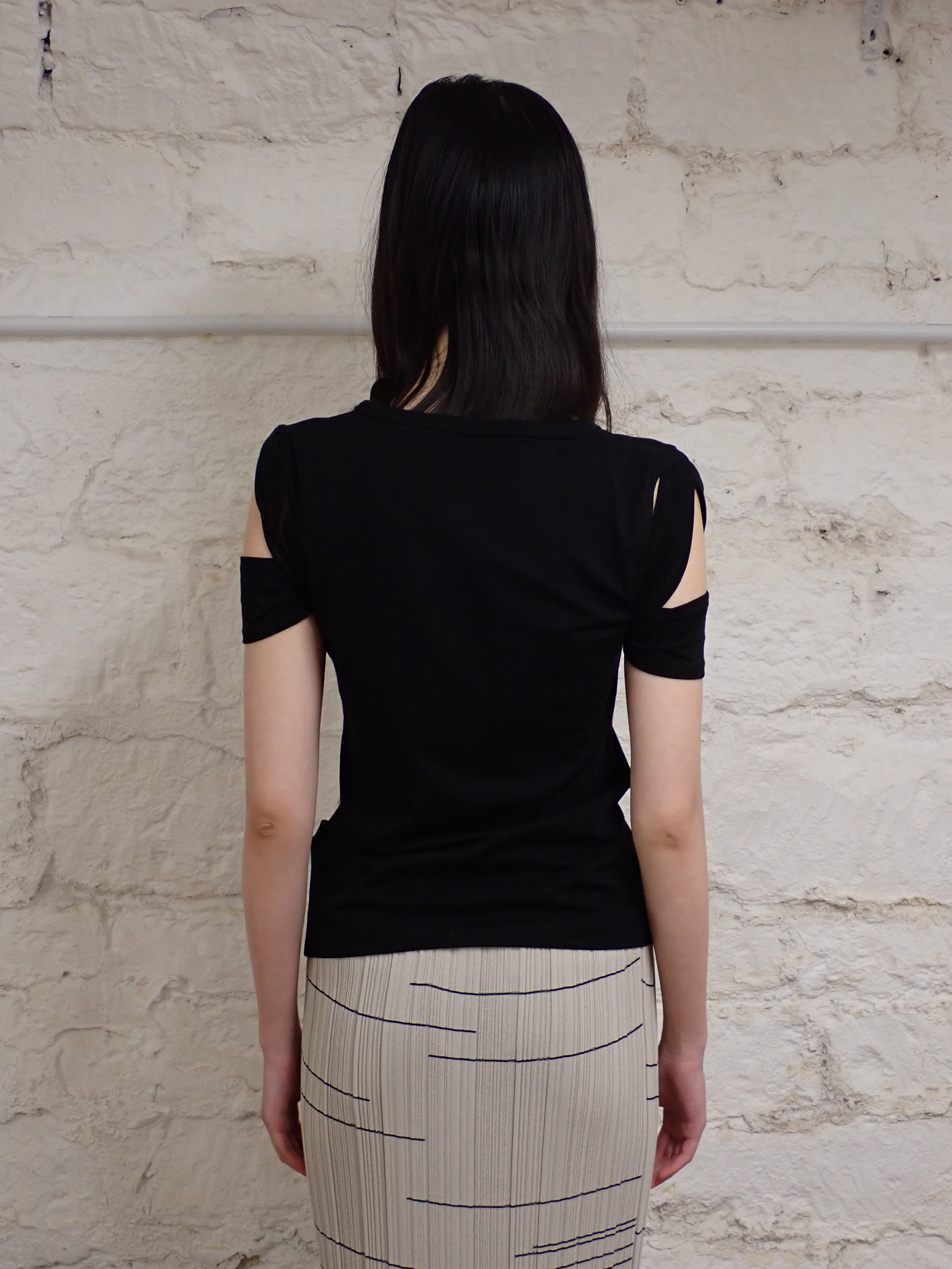 Helmut lang cut out top